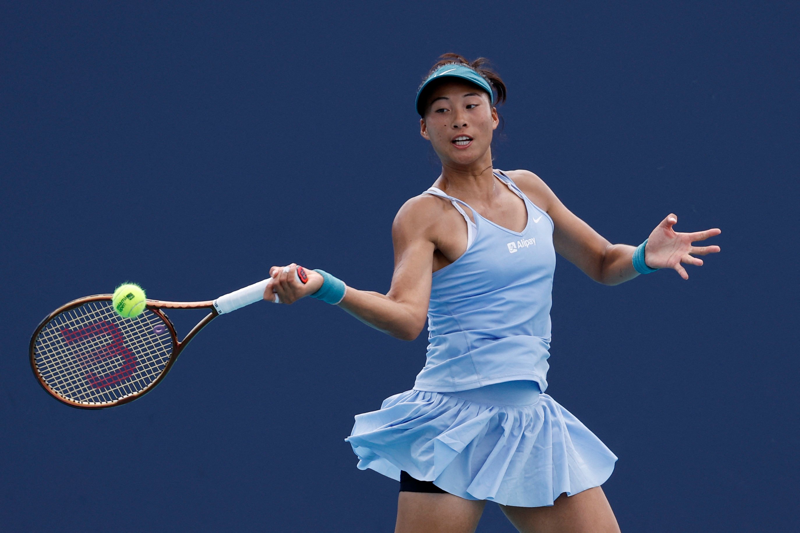 Zheng Qinwen is one of China’s star tennis players heading to Hangzhou. Photo: USA Today Sports