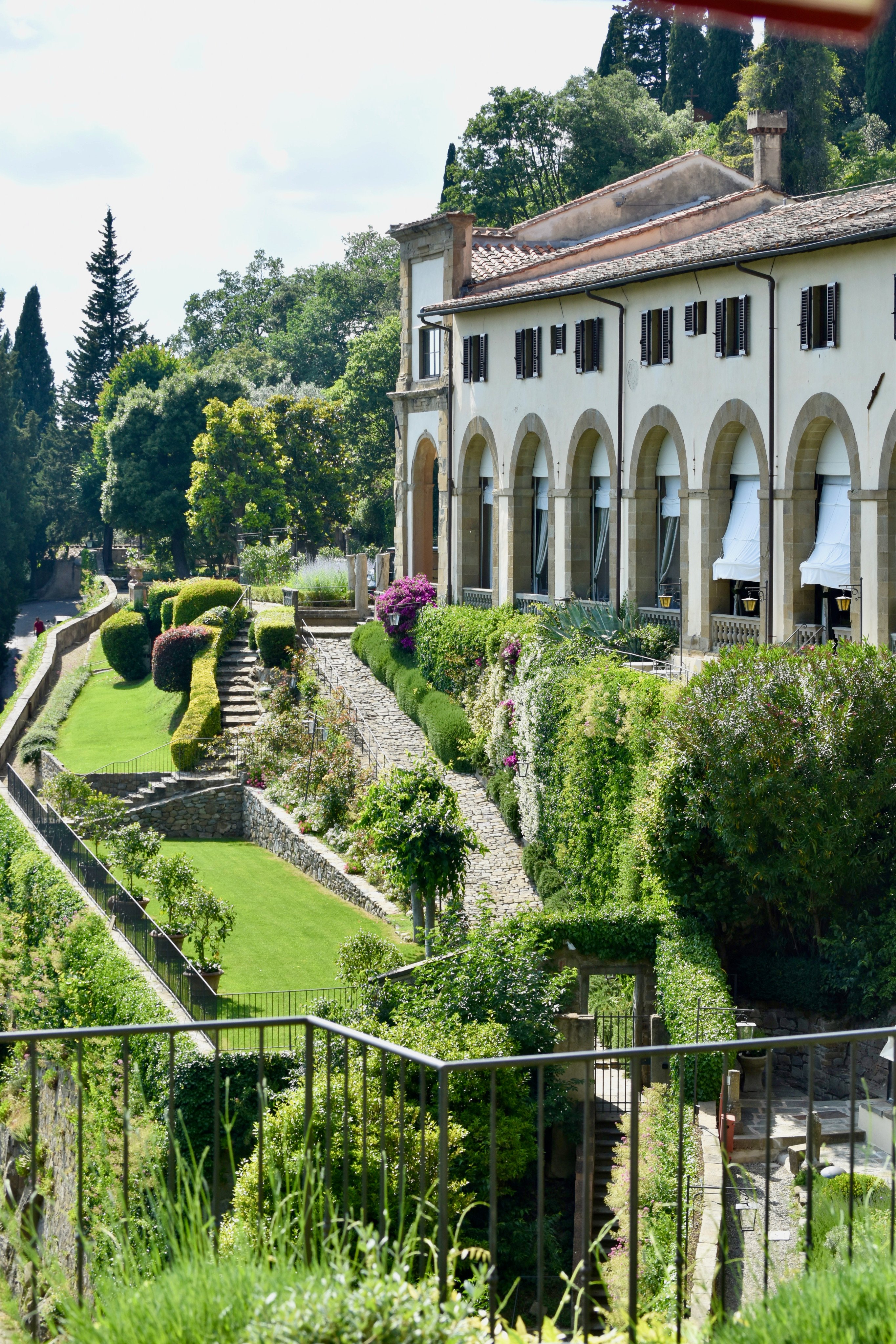 The Villa San Michele, a Belmond Hotel, in Fiesole, a town near Florence in Tuscany, Italy that offers an escape from the city’s tourist crowds and has long been a draw for authors as varied as Dante, Gertrude Stein and Charles Dickens. Photo: Victoria Burrows