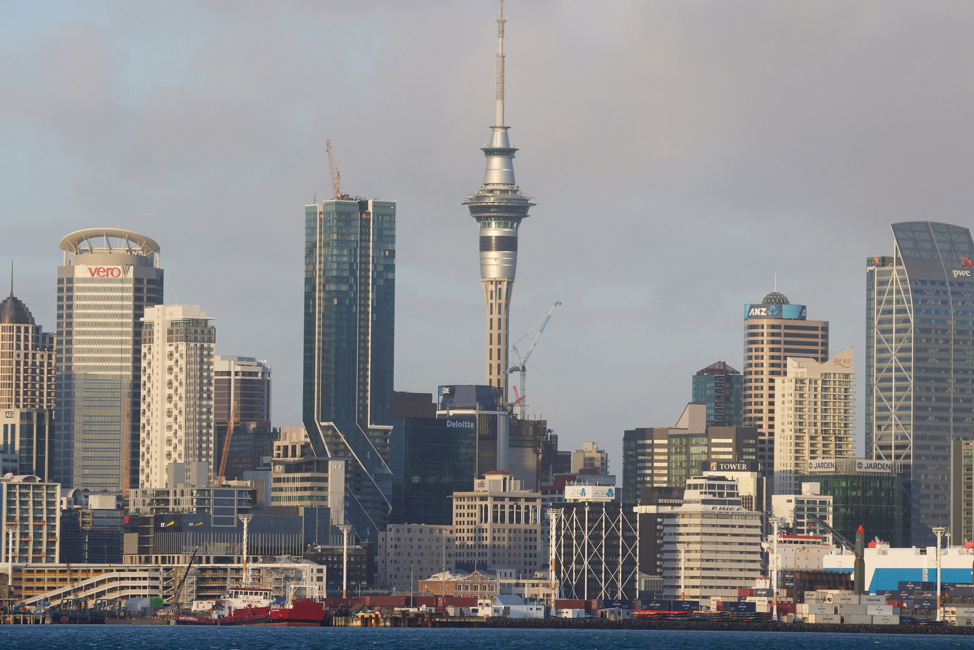 Auckland, New Zealand. The nation’s economy is predicted to struggle further in the coming months. Photo: Bloomberg