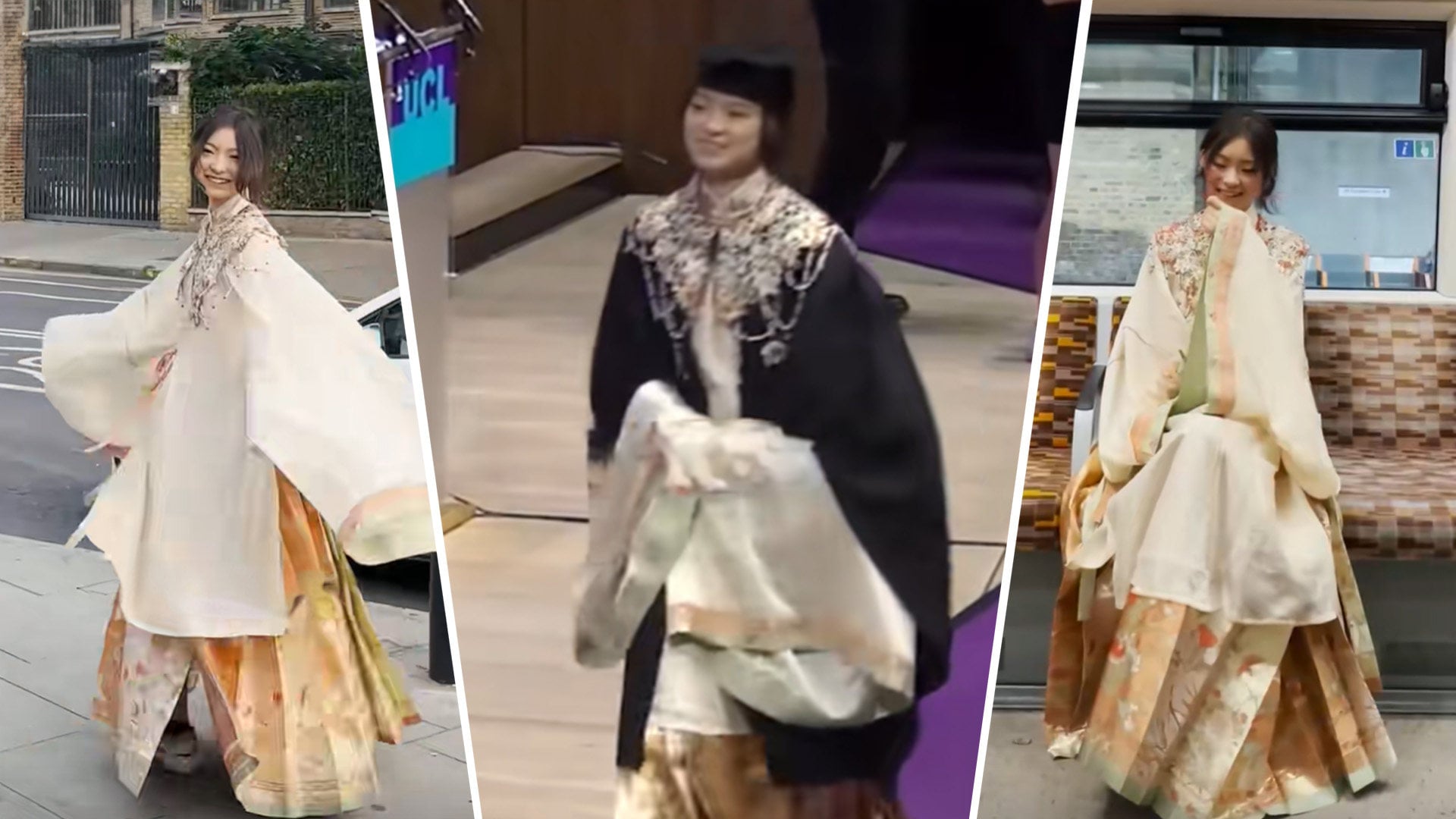 Let Europe see the splendour of China': girl dons traditional hanfu dress  at London graduation, earning praise for exuding confidence and beauty |  South China Morning Post