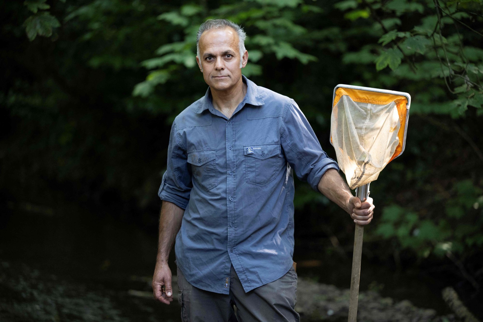 Karim Vahed is a professor of entomology at the University of Derby in England. Photo: AFP