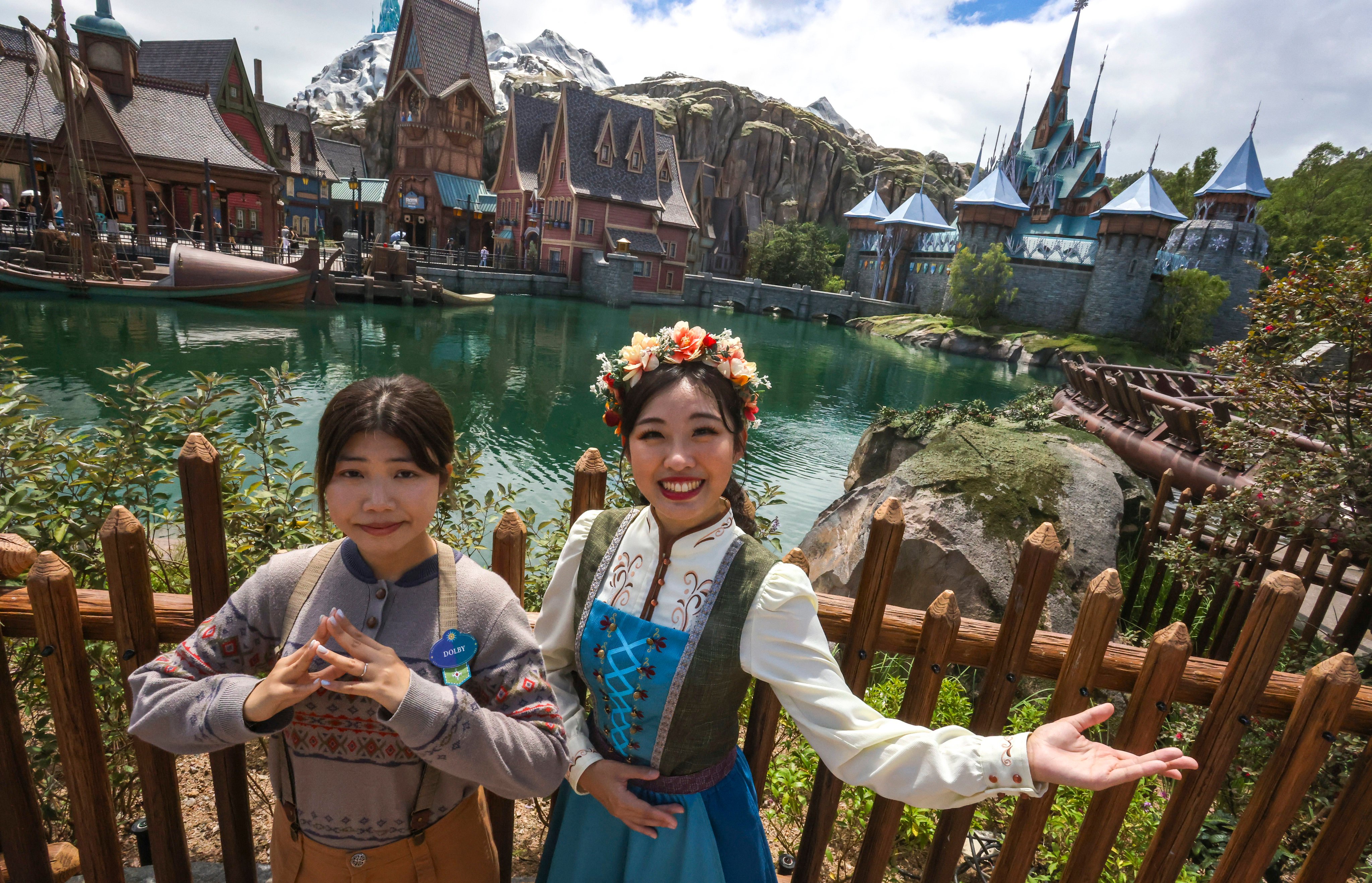 The World of Frozen at Hong Kong Disneyland. Standard Chartered is offering tickets to the theme park to select clients. Photo: Jonathan Wong