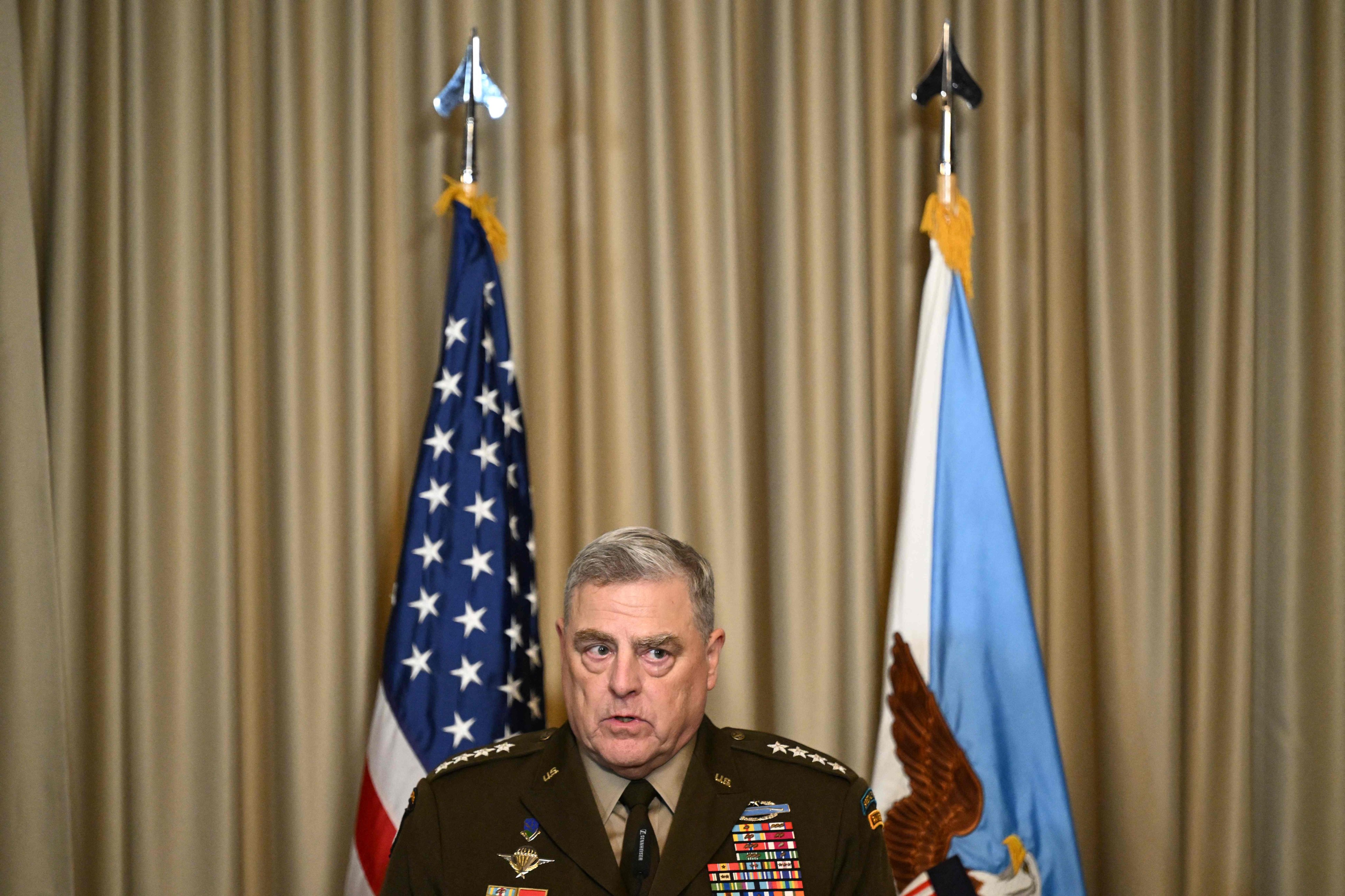 Chairman of the Joint Chiefs of Staff, General Mark Milley. Photo: AFP