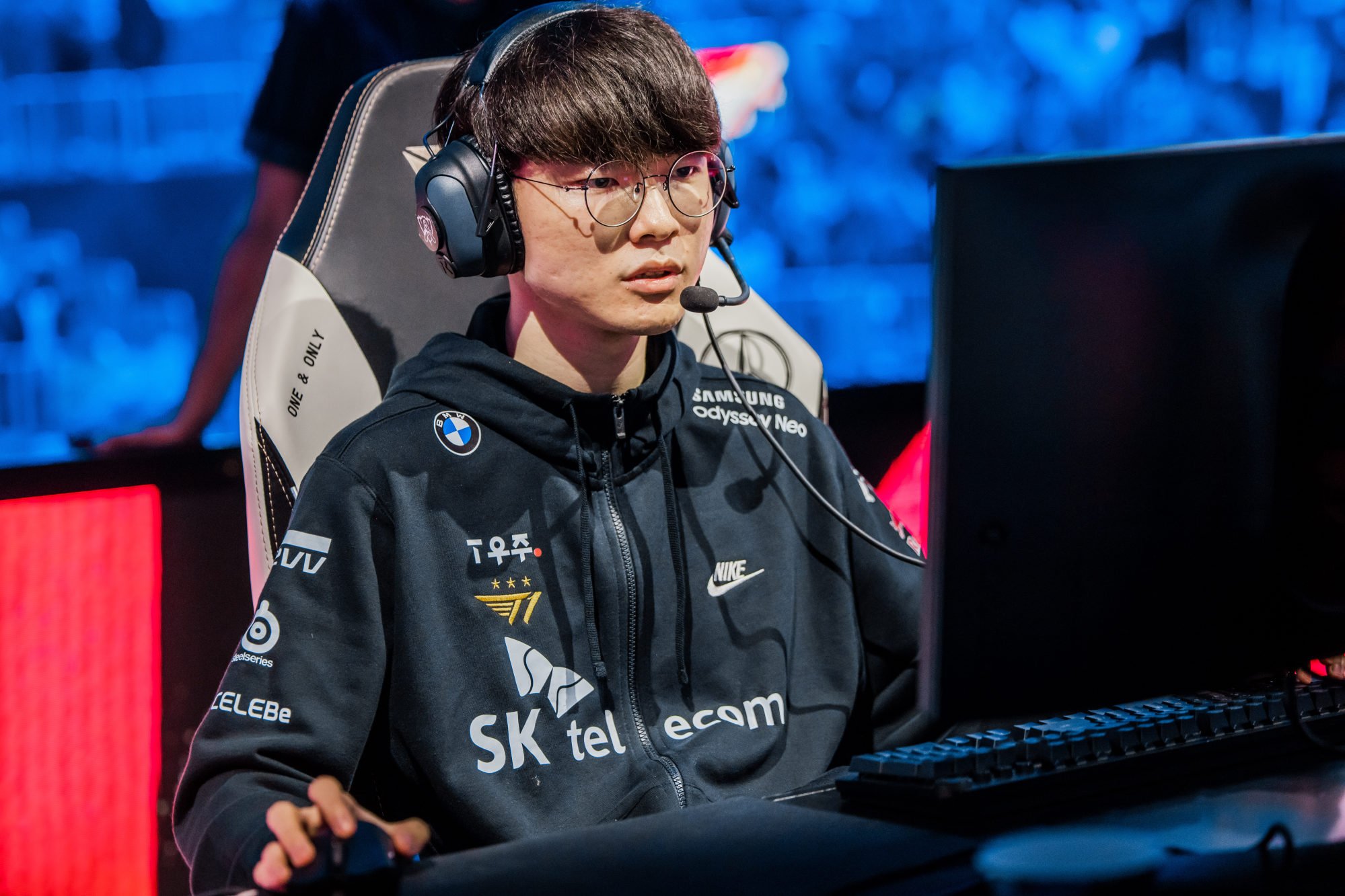 Faker becomes first pro to play 100 League of Legends Worlds games