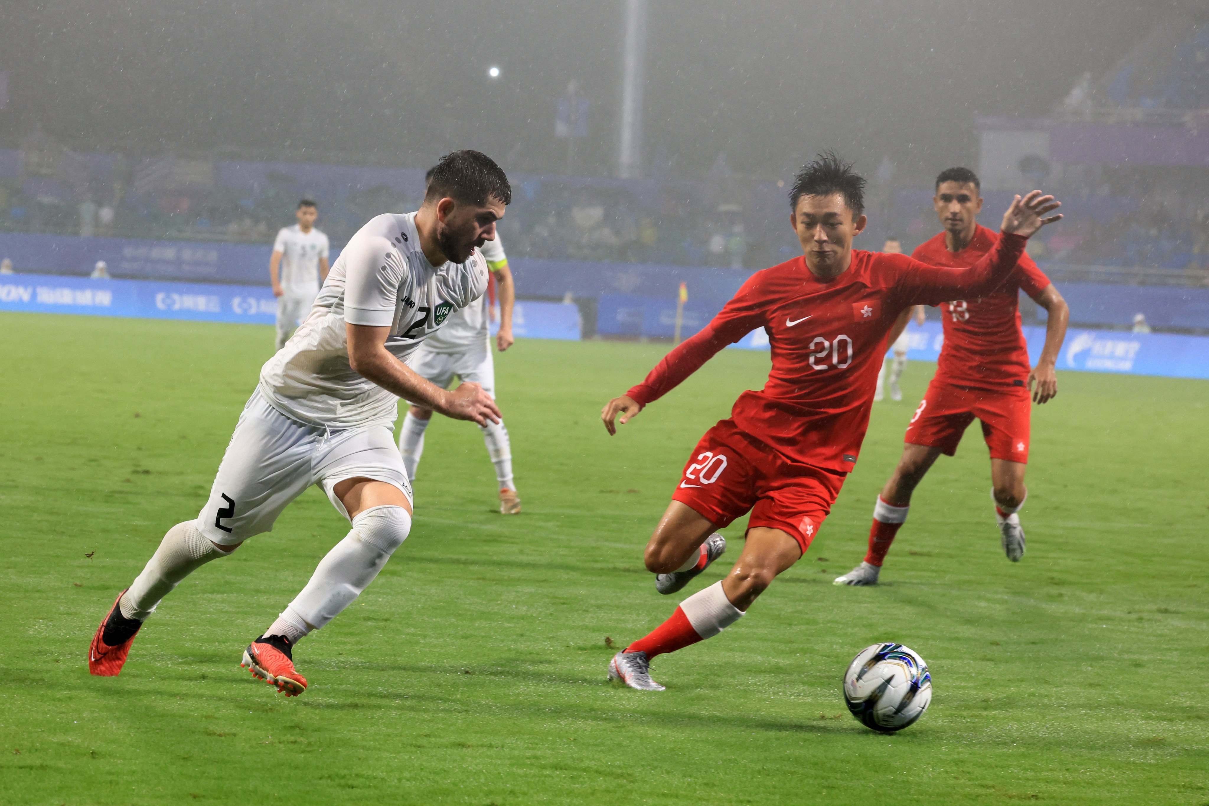 Hong Kong’s Sohgo Ichikawa was brought into the starting line-up for Monday’s game against Uzbekistan. Photo: Dickson Lee