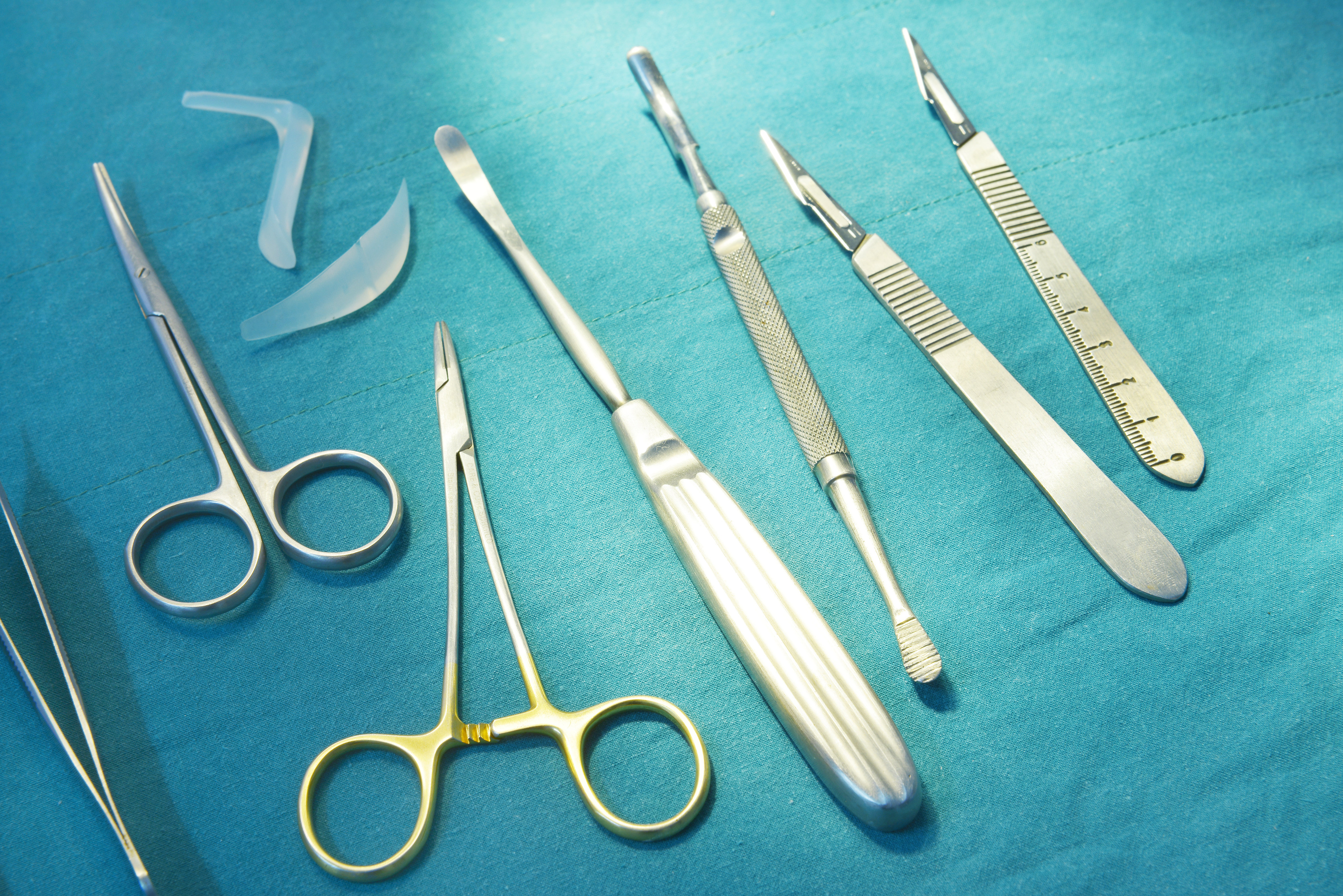 Surgical instruments. Officials said the beautician in the case was unlicensed and performed her services out of a rented house. Photo: Shutterstock
