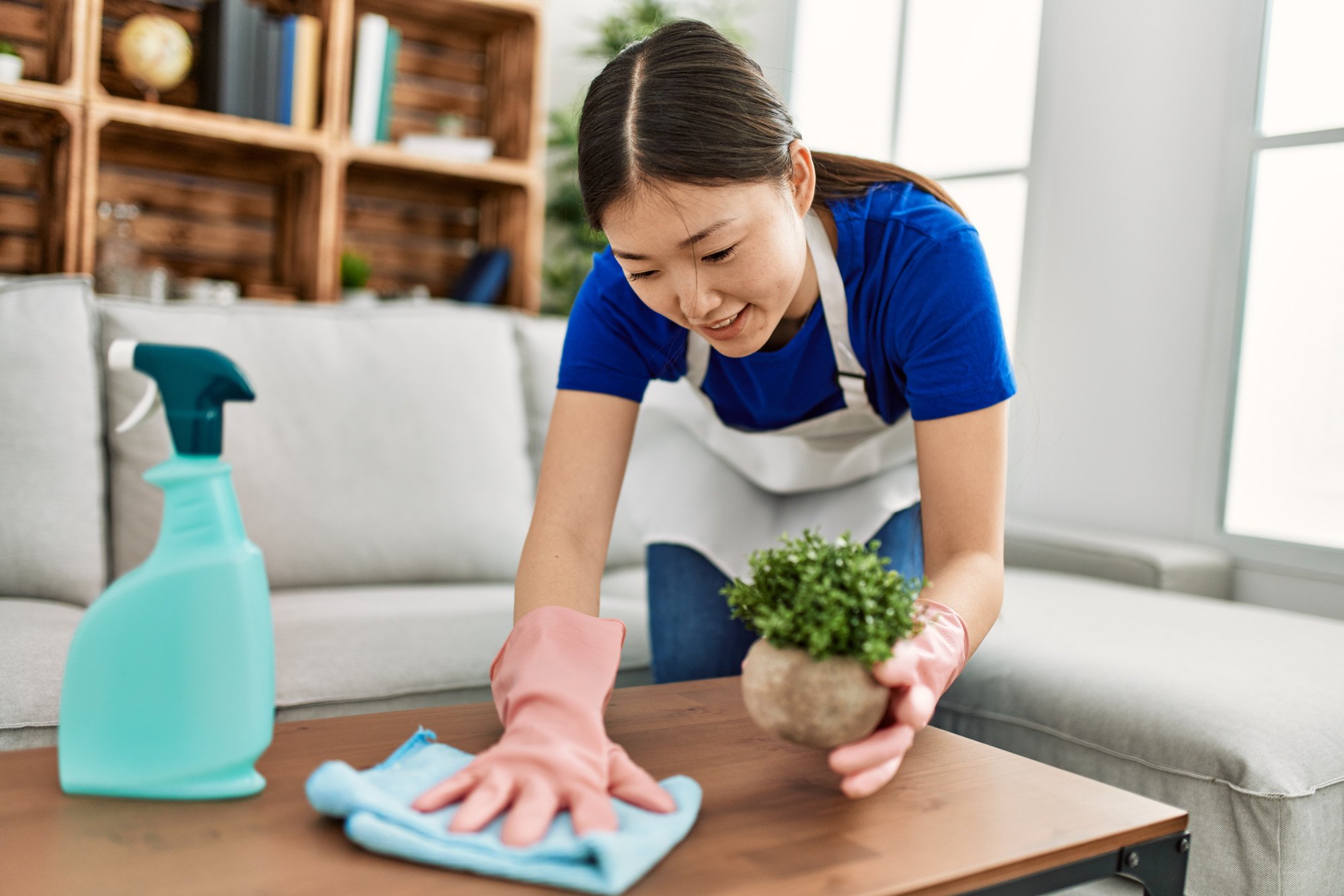 Chinese women on average spend 2.1 hours a day on housework, roughly three times that of men, according to a 2019 survey. Photo: Shutterstock