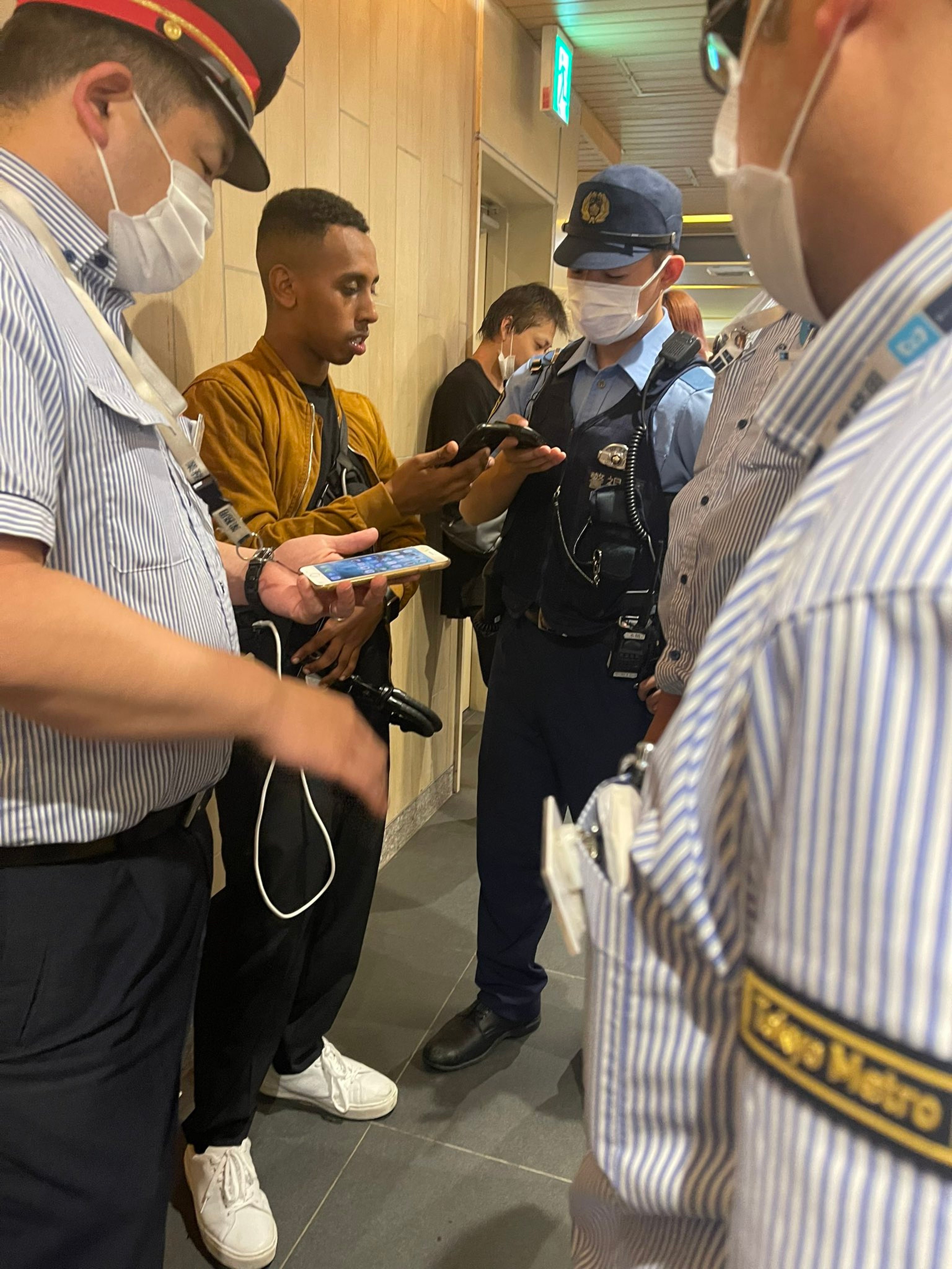 US live-streamer Johnny Somali was recently arrested in Japan over a series of online stunts. Photo: Twitter @g_menguts_ch