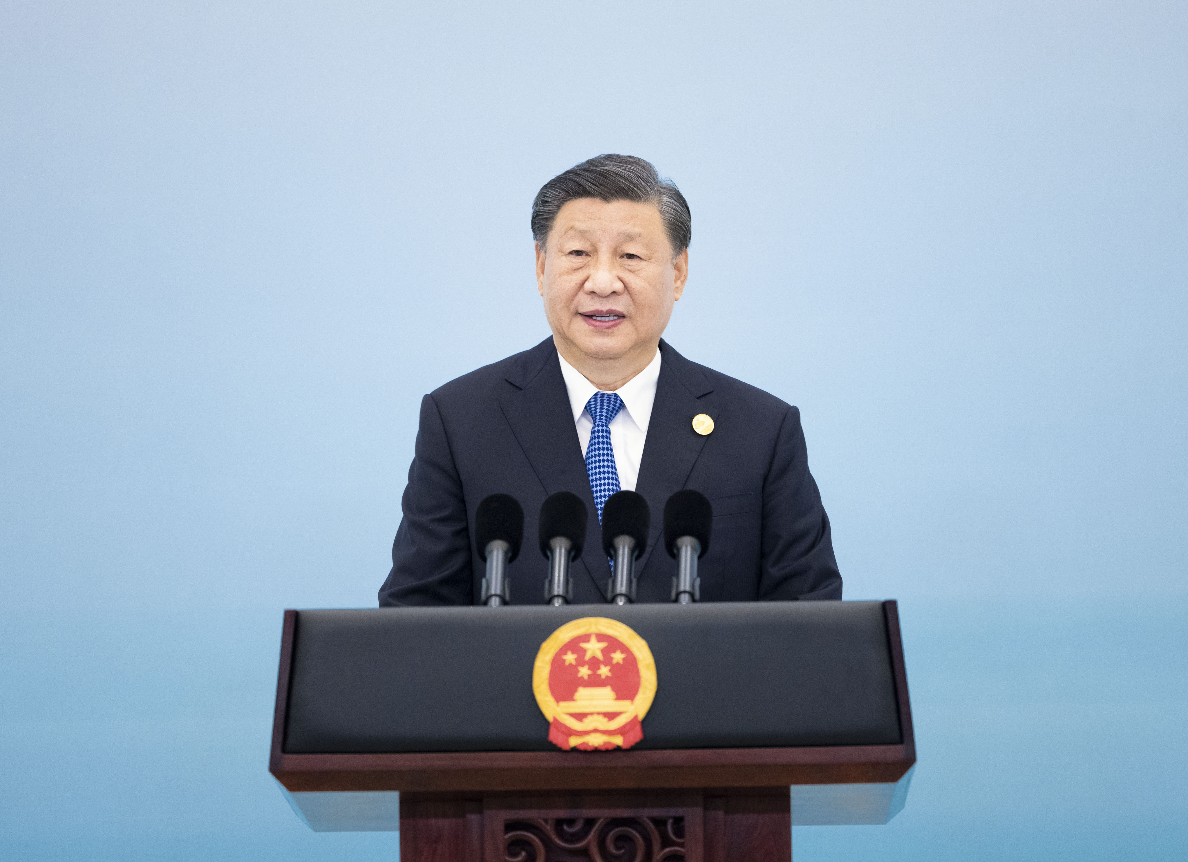 President Xi Jinping, seen here speaking in Zhejiang province on Saturday, has said China’s free-trade zones must strive for innovation and breakthroughs. Photo: Xinhua