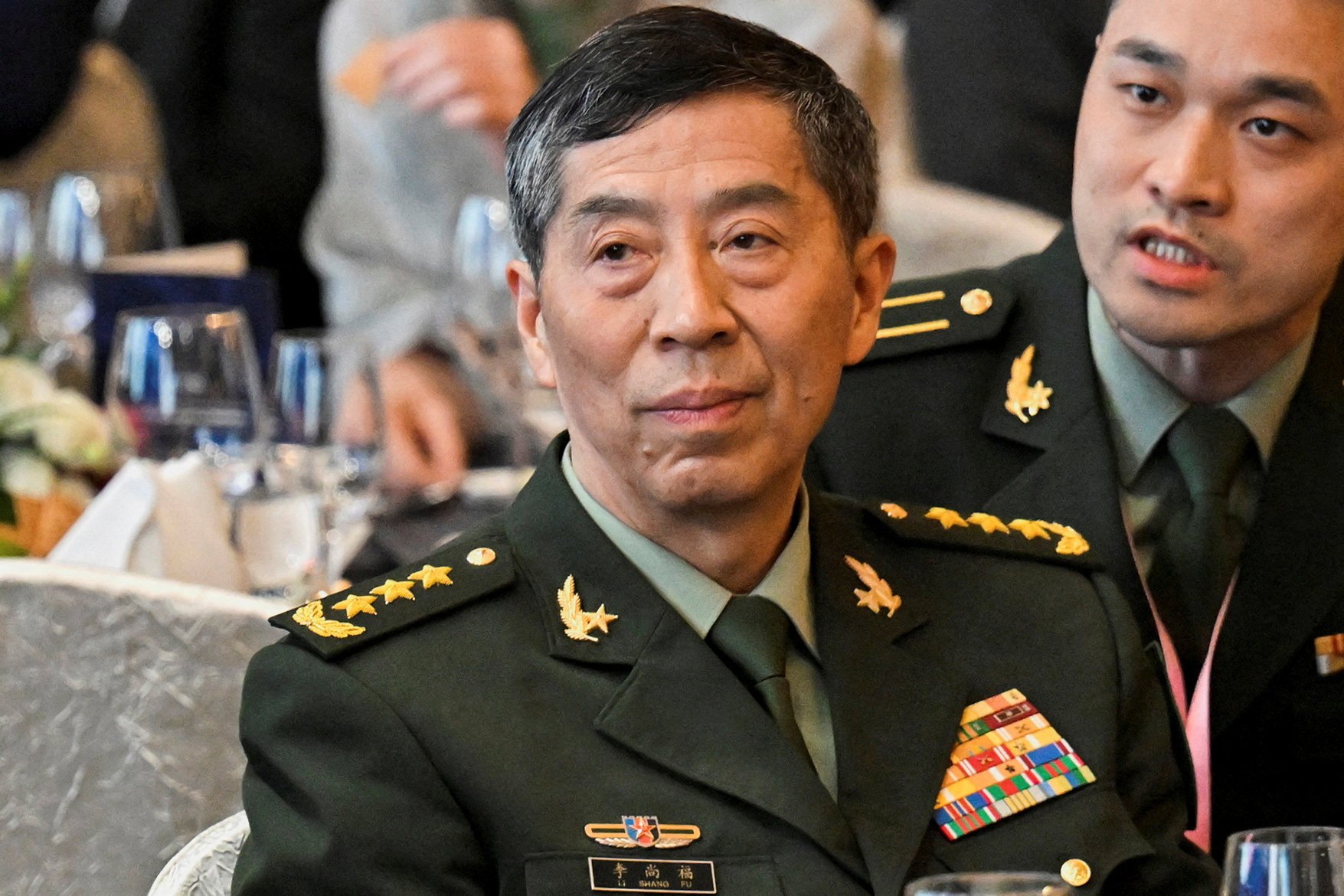 Chinese Defence Minister General Li Shangfu attends the Shangri-La Dialogue in Singapore in June. His unexplained absence for a month has fuelled speculation about his fate. Photo: Reuters