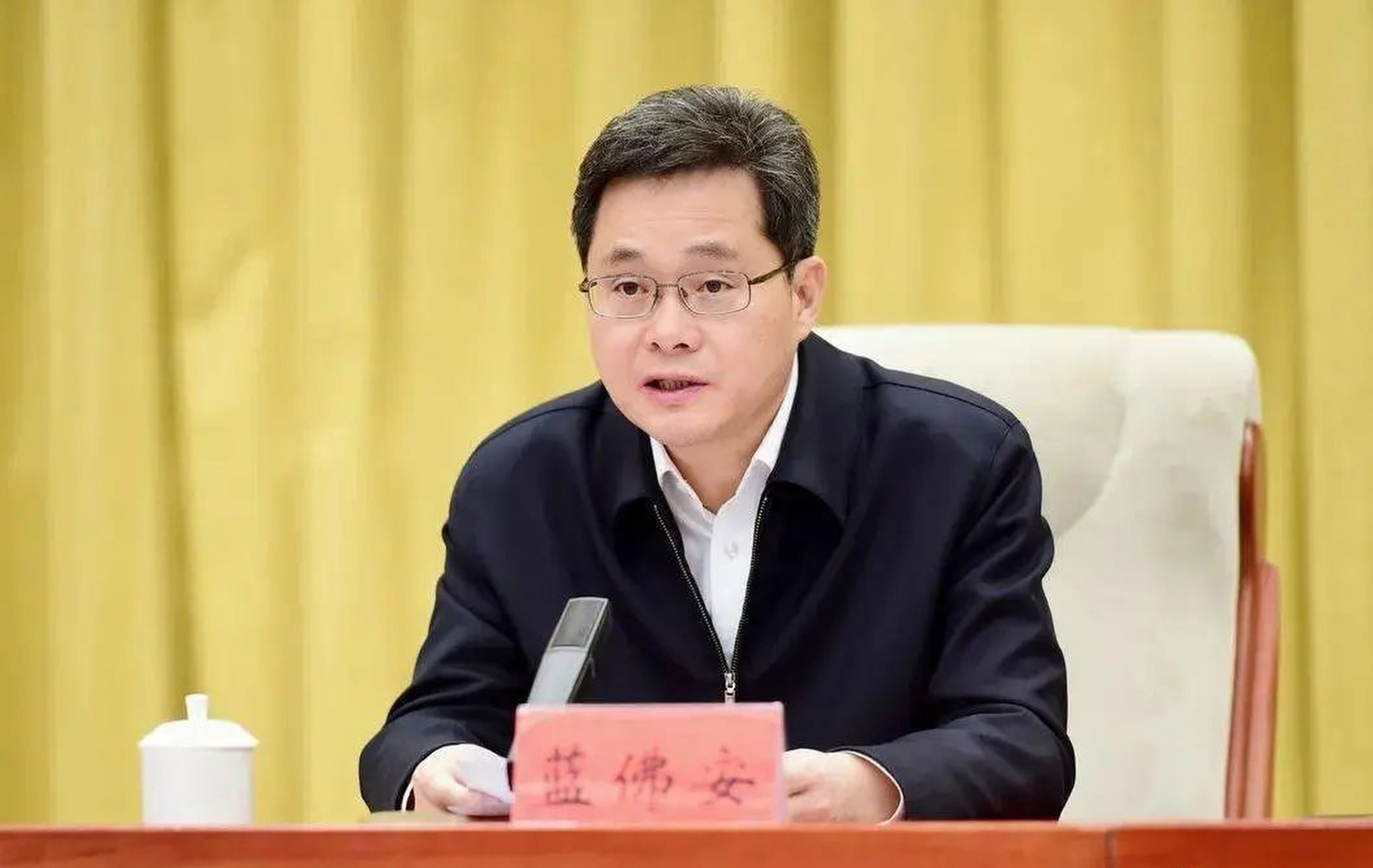 Lan Foan has been appointed party chief of China’s finance ministry as Beijing battles to tamp down local government debt and boost fiscal revenue to drive economic growth back to a sustainable trajectory. Photo: Weibo