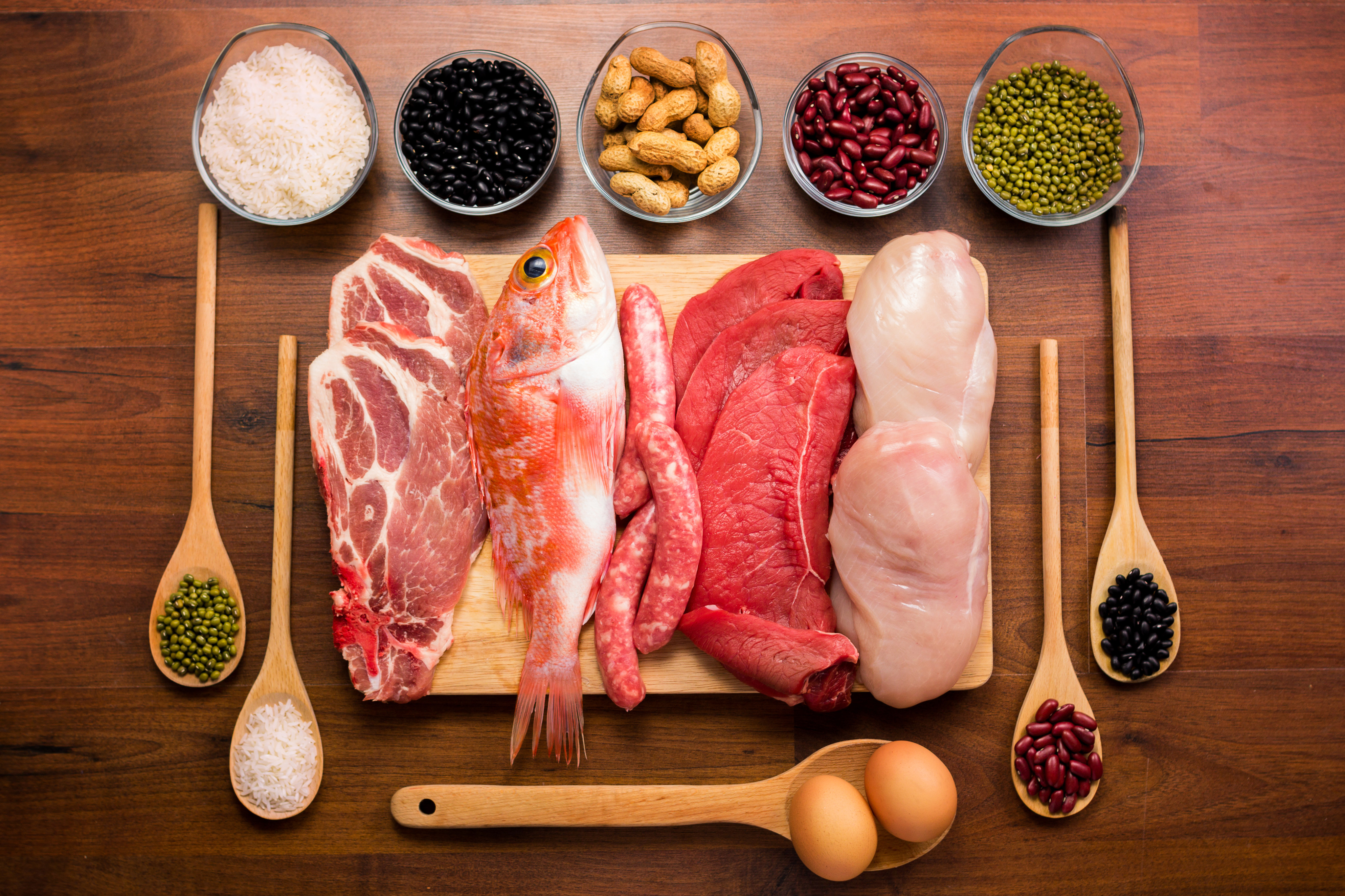 Protein can come from a variety of sources. Photo: Shutterstock