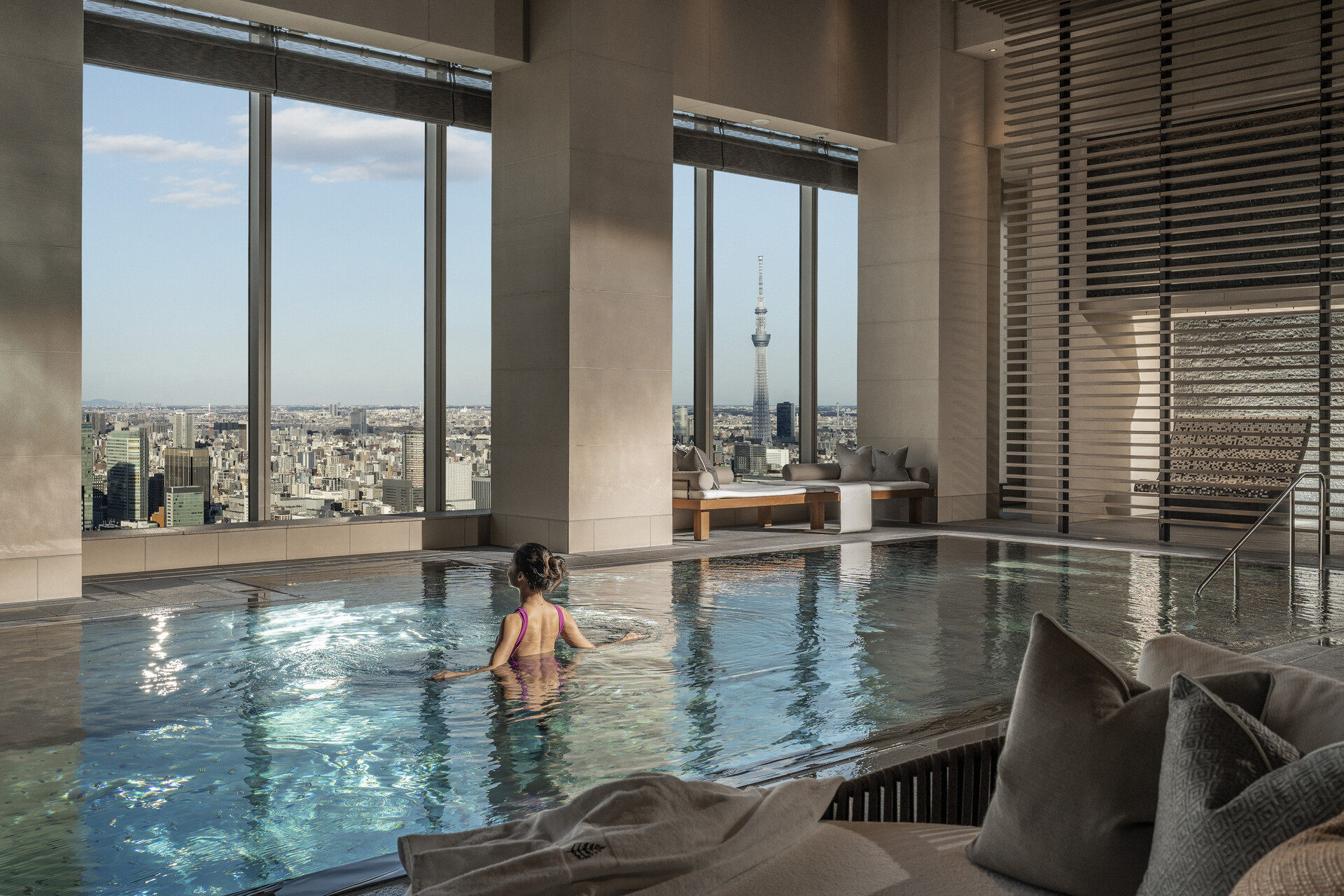 Tokyo is full of hidden luxury hotels like the Four Seasons at Otemachi. Photo: Four Seasons Hotel Tokyo at Otemachi