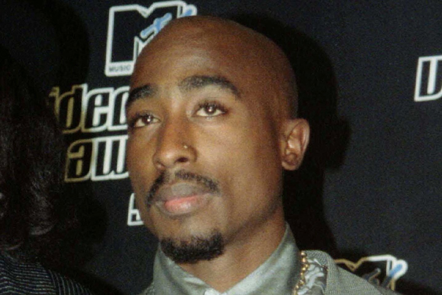 US rapper Tupac Shakur is seen at the MTV Music Video Awards in New York in September 1996. Photo: Reuters