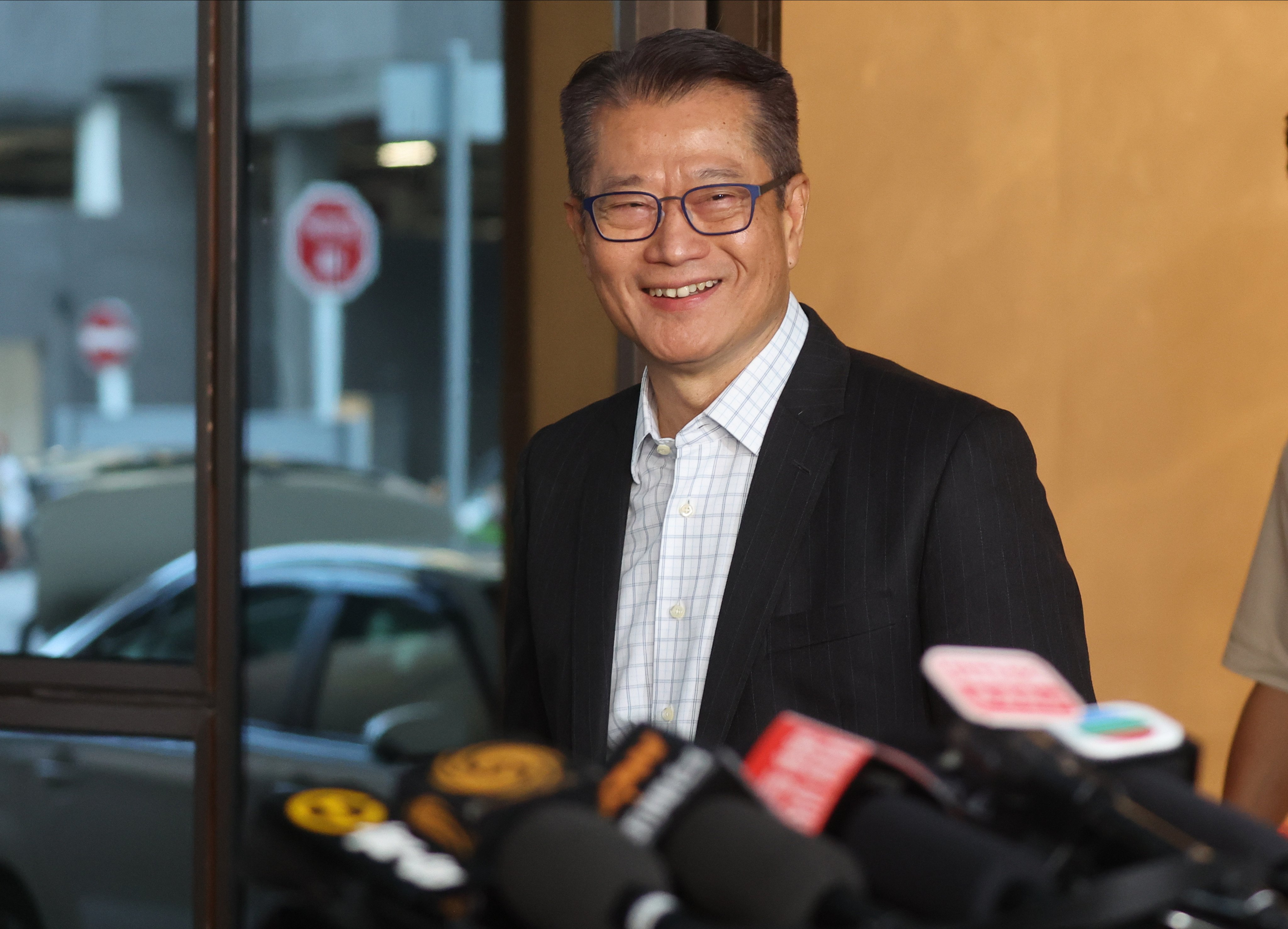 Financial Secretary Paul Chan Mo-po says that the current market conditions are very different from those in 2009 and 2010 when the government started introducing the property curbs. Photo: SCMP / Edmond So