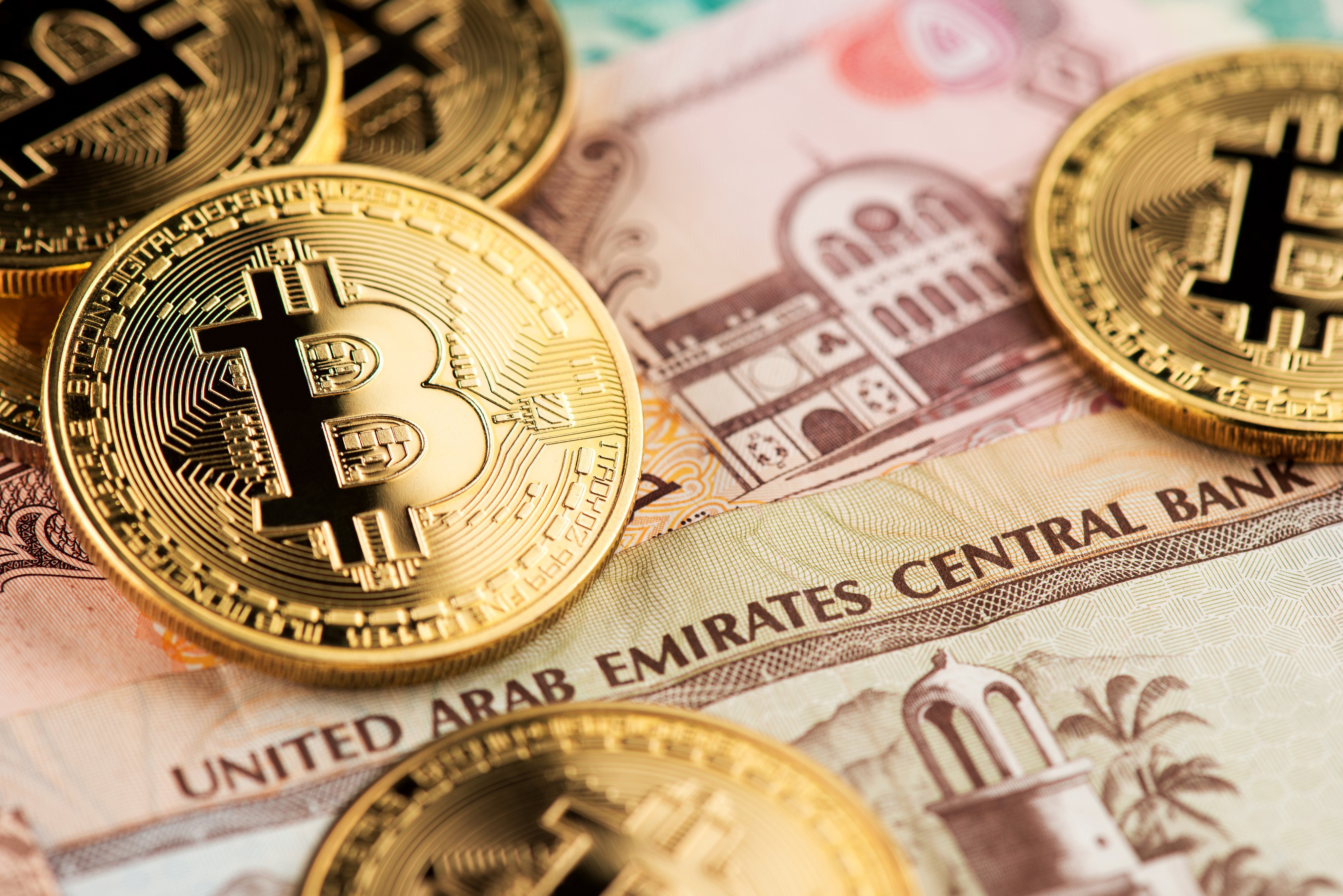 A former SoftBank executive is starting a new crypto company in the United Arab Emirates to create a stablecoin pegged to the dirham. Photo: Shutterstock