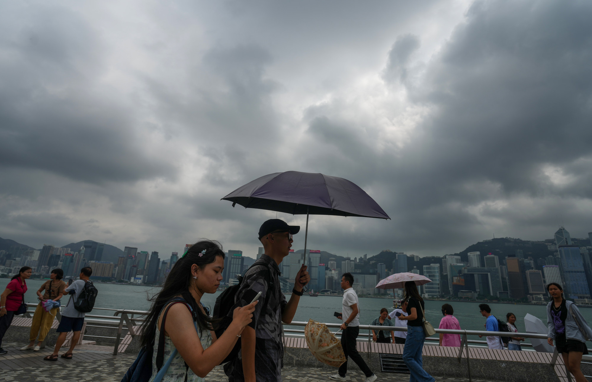 Hong Kong areas still reeling from last big storm and record rainfall ...