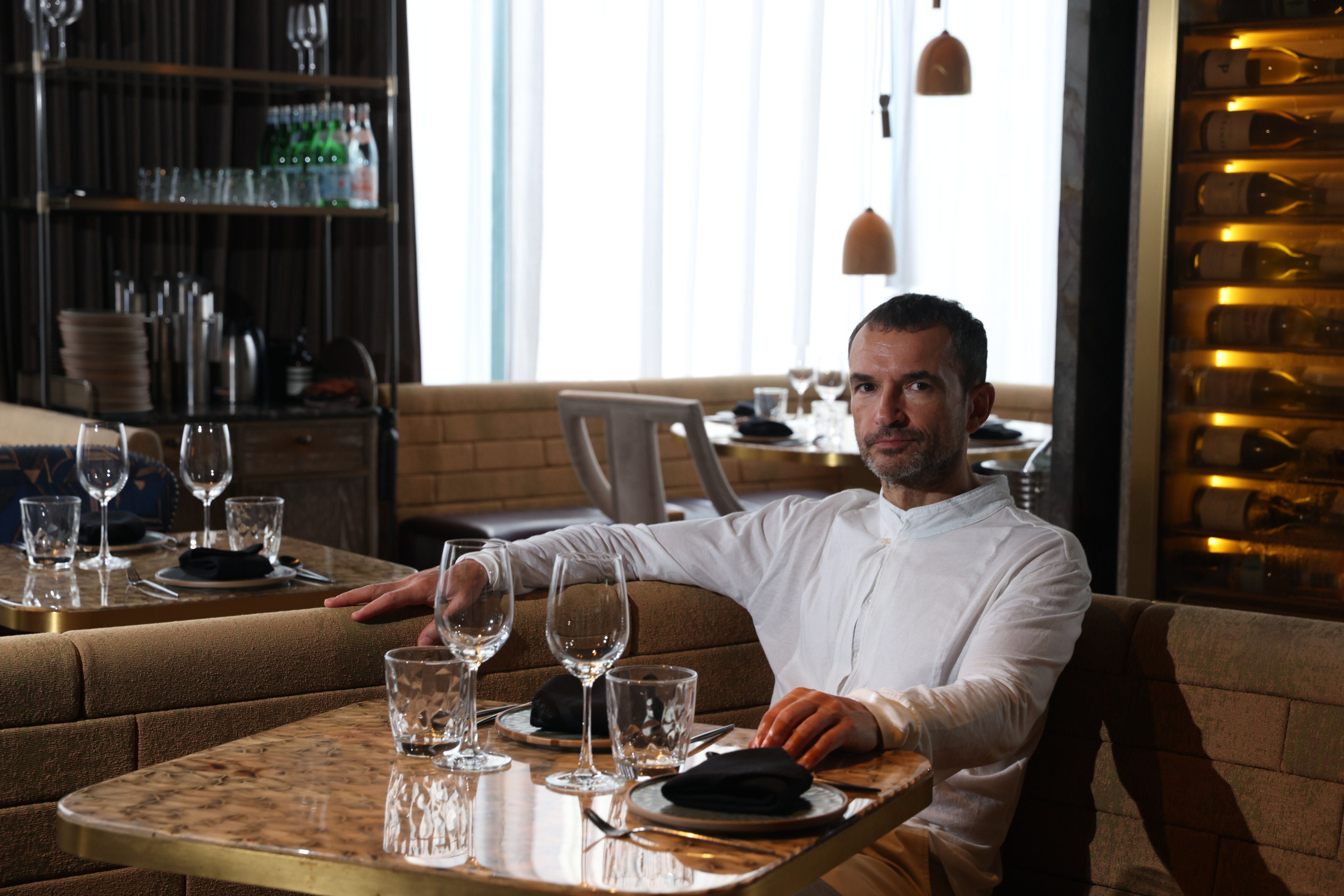 Alexander Orlov, the founder of Bulldozer Group, at one of his restaurants Hong Kong. The restaurateur reveals to the Post why he wants to expand his portfolio in the city. Photo: Yik Yeung-man
