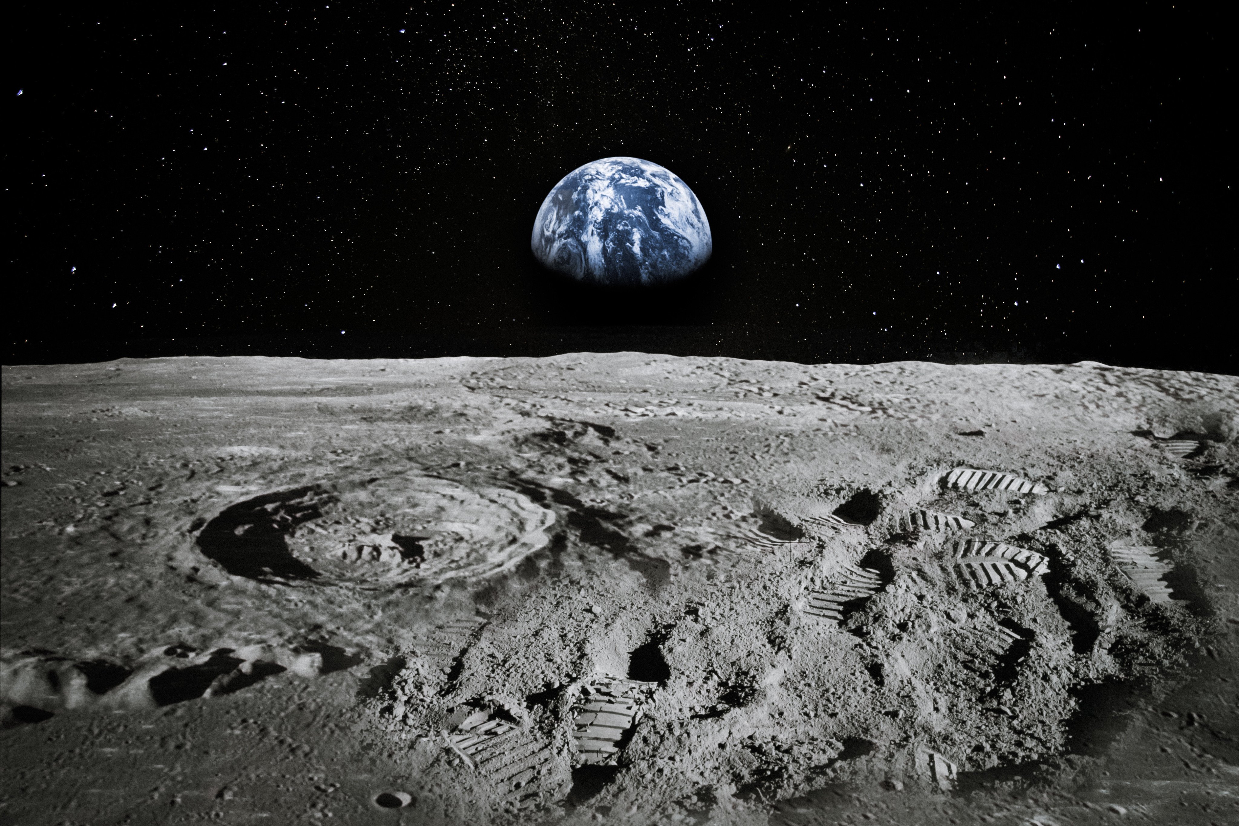 China hopes to evenutally build a base on the moon. Photo: Shutterstock
