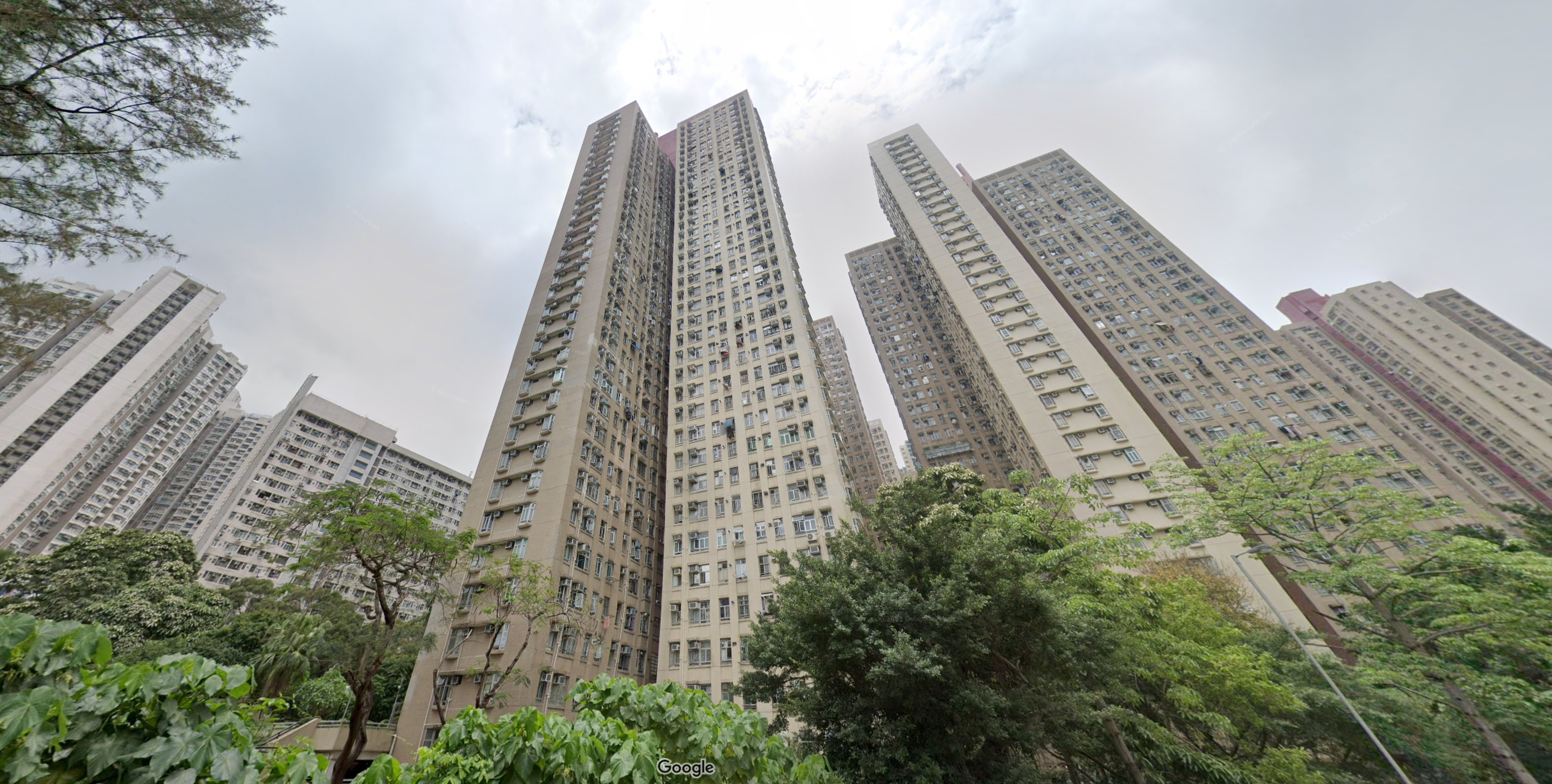 Lung Poon Court in Wong Tai Sin, where the domestic disturbance occurred. Photo: Google