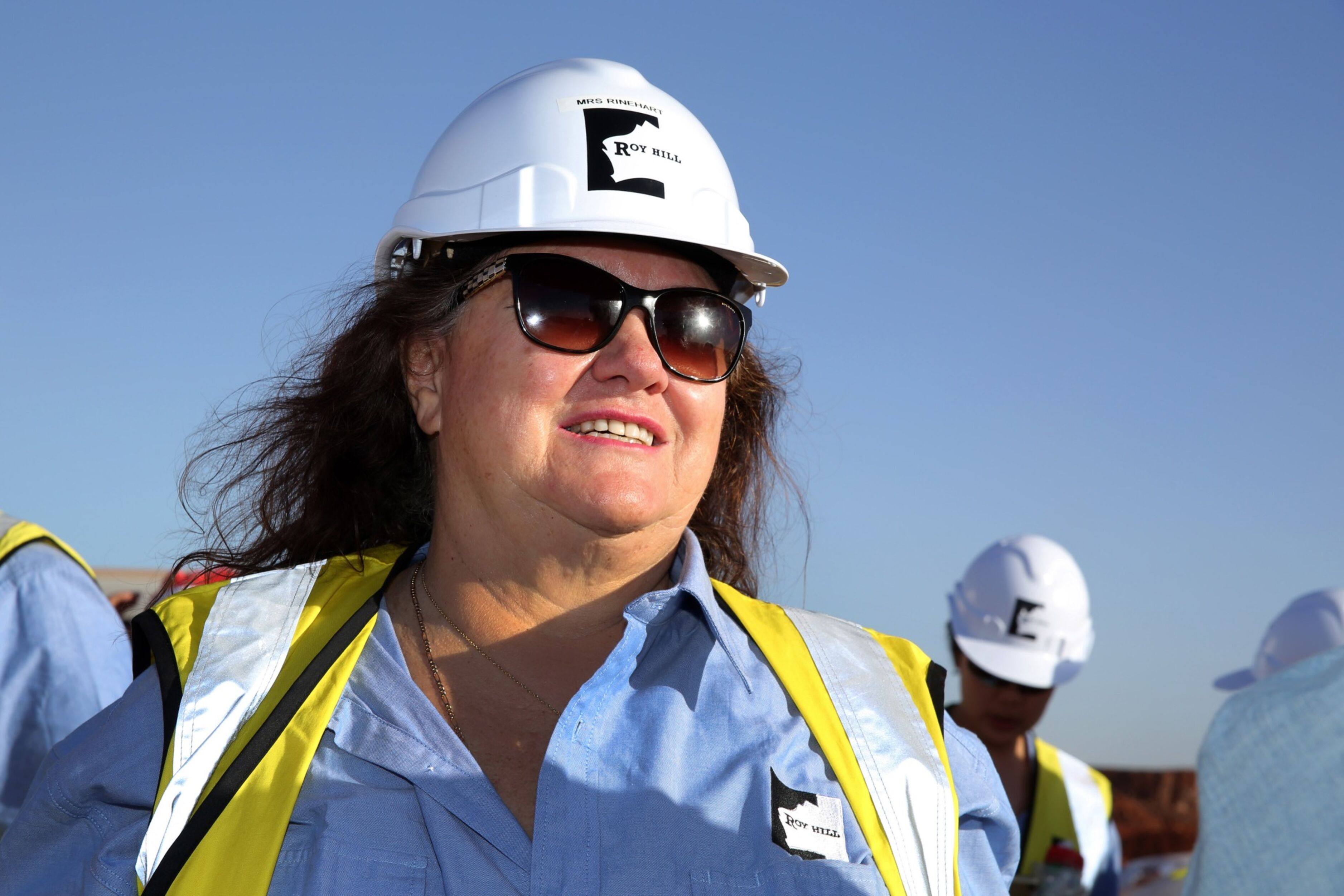 Billionaire Gina Rinehart, chairman of Hancock Prospecting, is the major shareholder in Liontown’s Kathleen Valley lithium project. Photo: Bloomberg