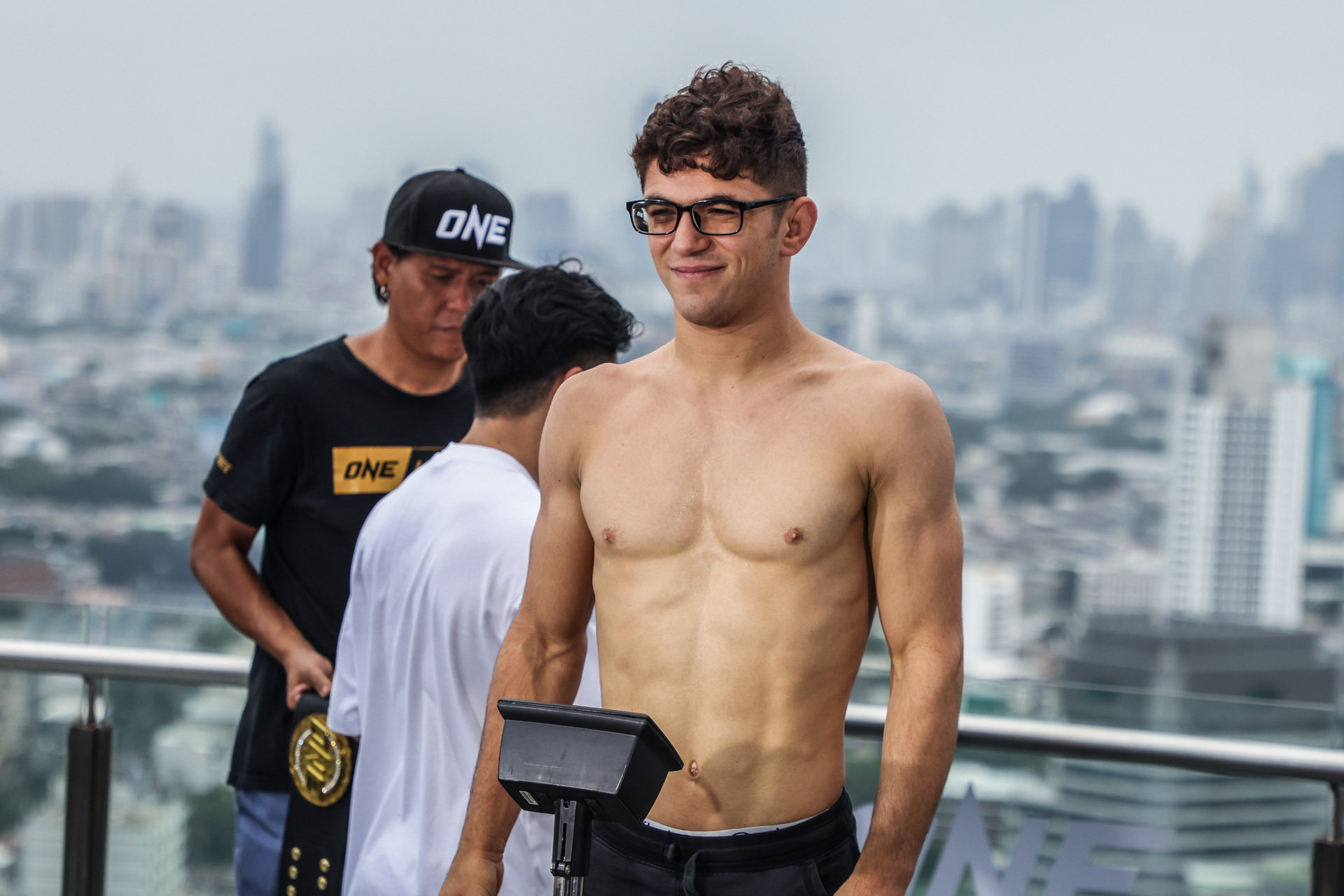 Mikey Musumeci at the ONE Fight Night 13 ceremonial weigh-ins and face-offs in Bangkok. Photos: ONE Championship