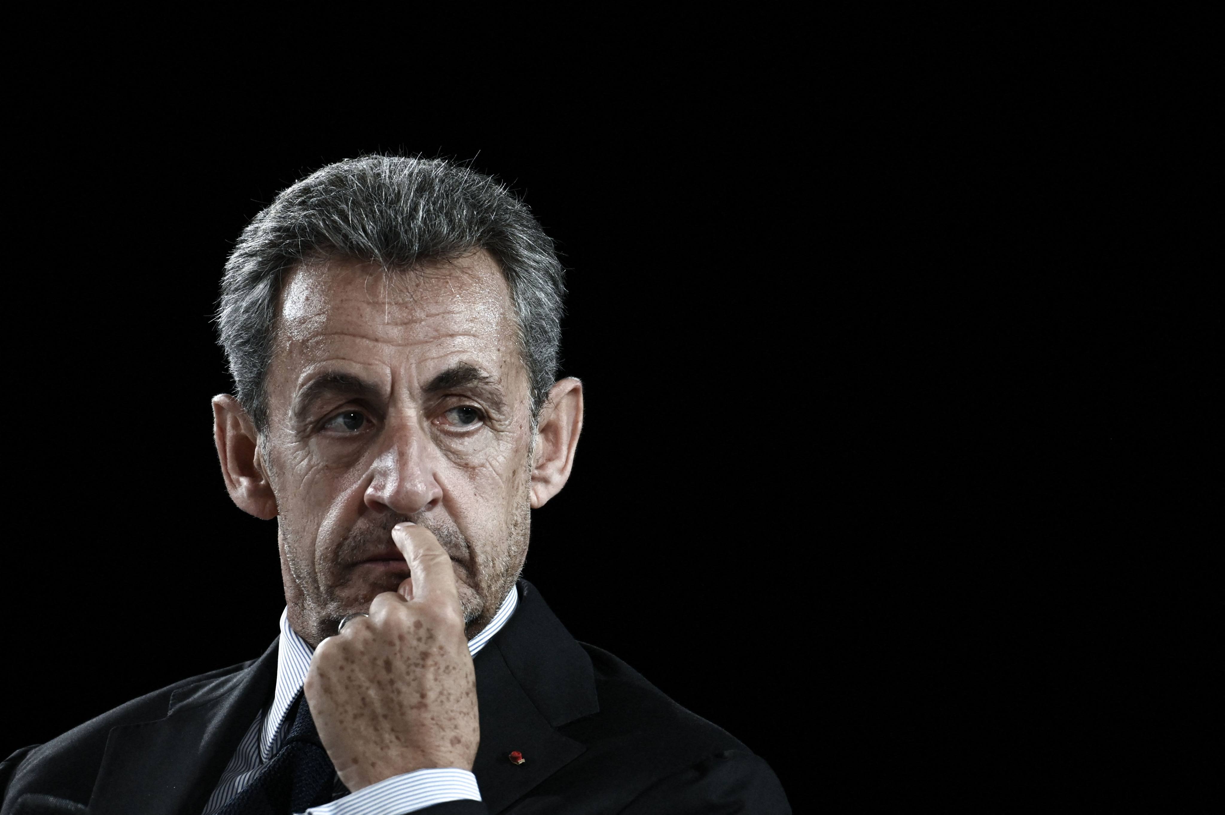 Former French President Nicolas Sarkozy in southwestern France in 2021. Photo: AFP