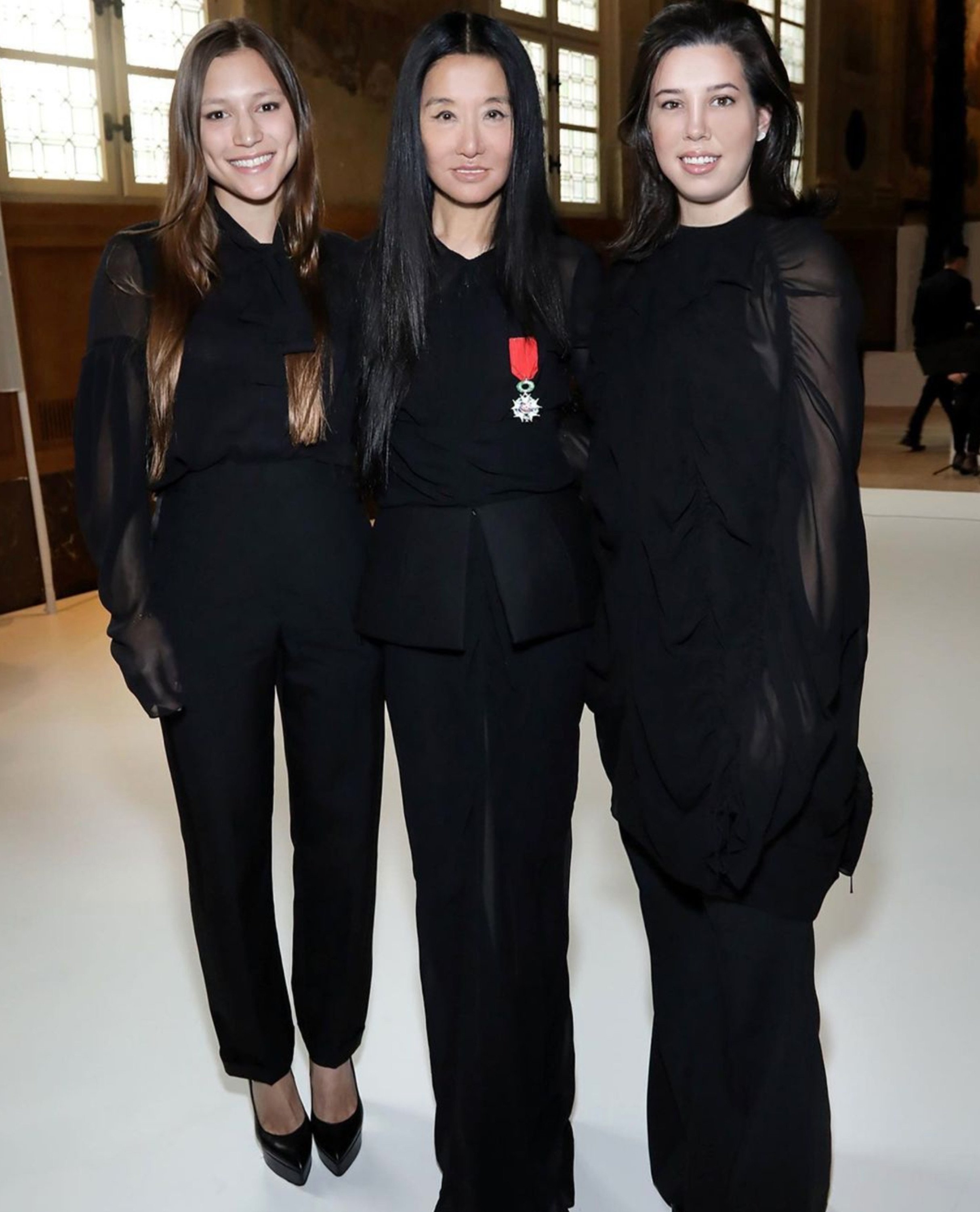 Meet Vera Wang's lookalike daughters, Cecilia and Josephine Becker: the  adopted kids from Wang's marriage to Arthur Becker grew up in New York and  wear mum's designs – but are they pursuing