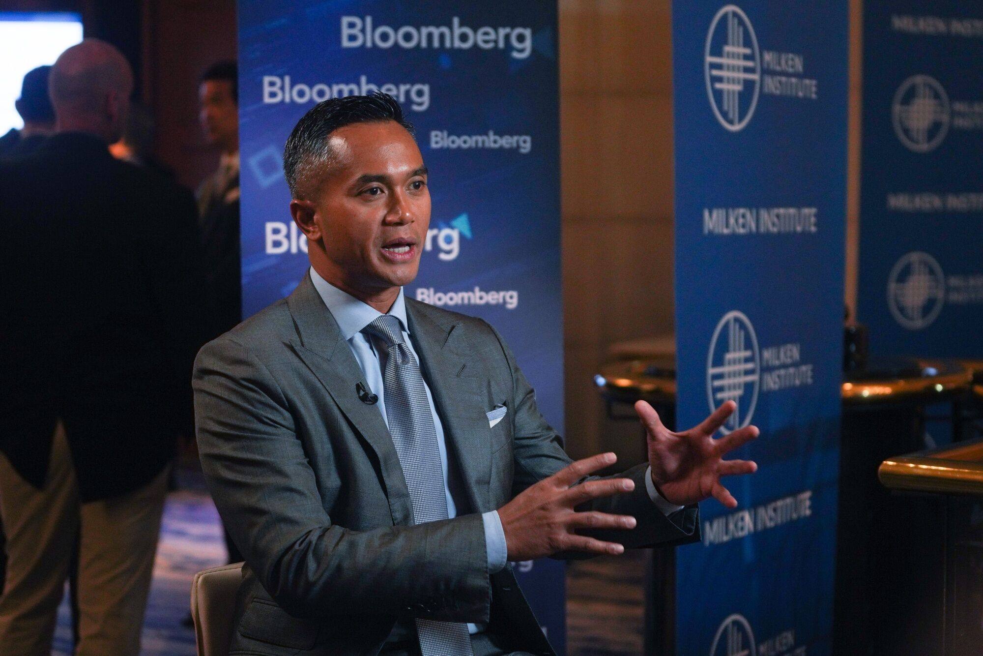 Anindya Novyan Bakrie, chief executive officer of Bakrie & Brothers, says collaboration by Asean is needed to turn the region into an EV manufacturing hub. Photo: Bloomberg