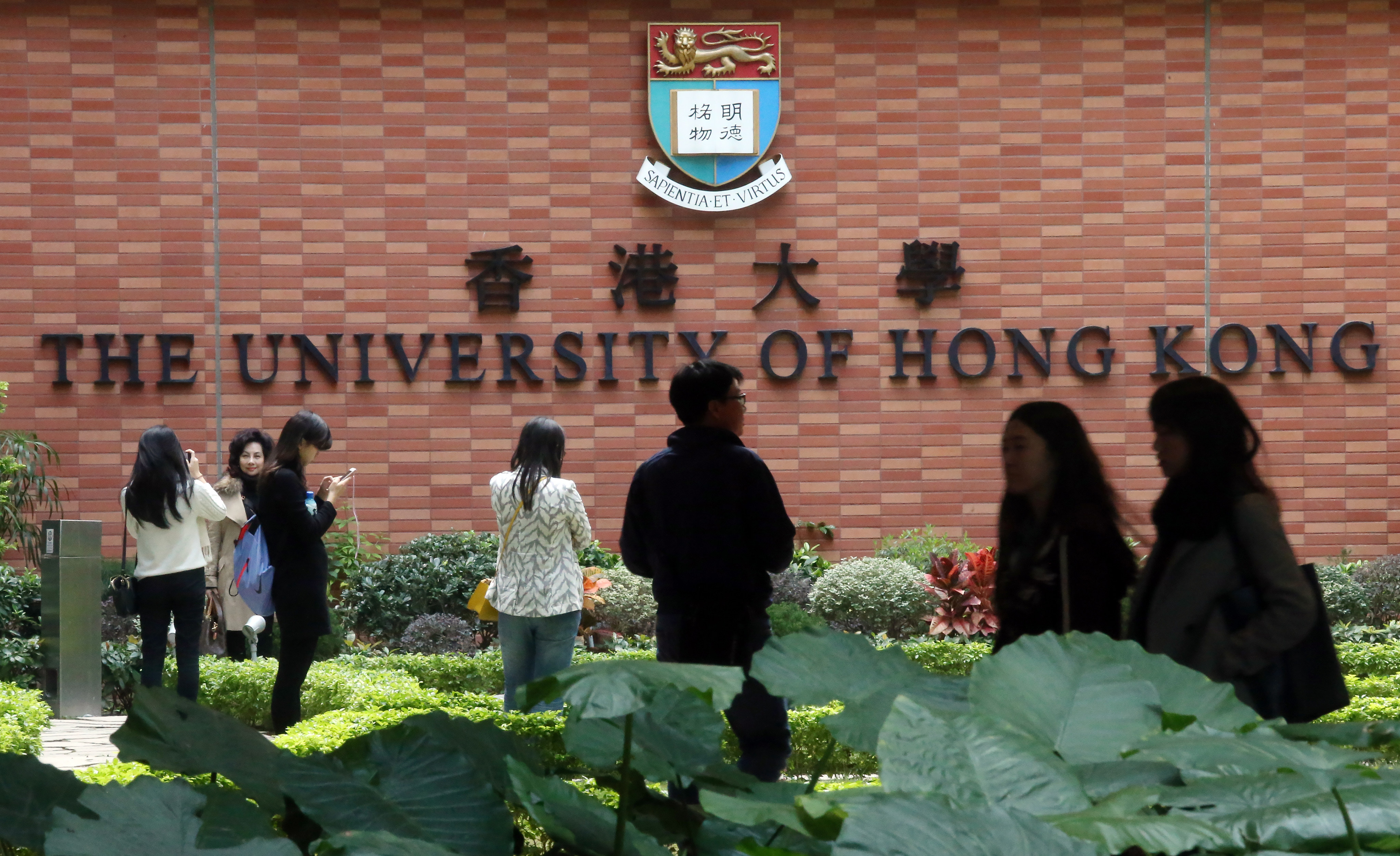 The University of Hong Kong’s reputation will be harmed by the row at the top, its chief says. Photo: K. Y. Cheng