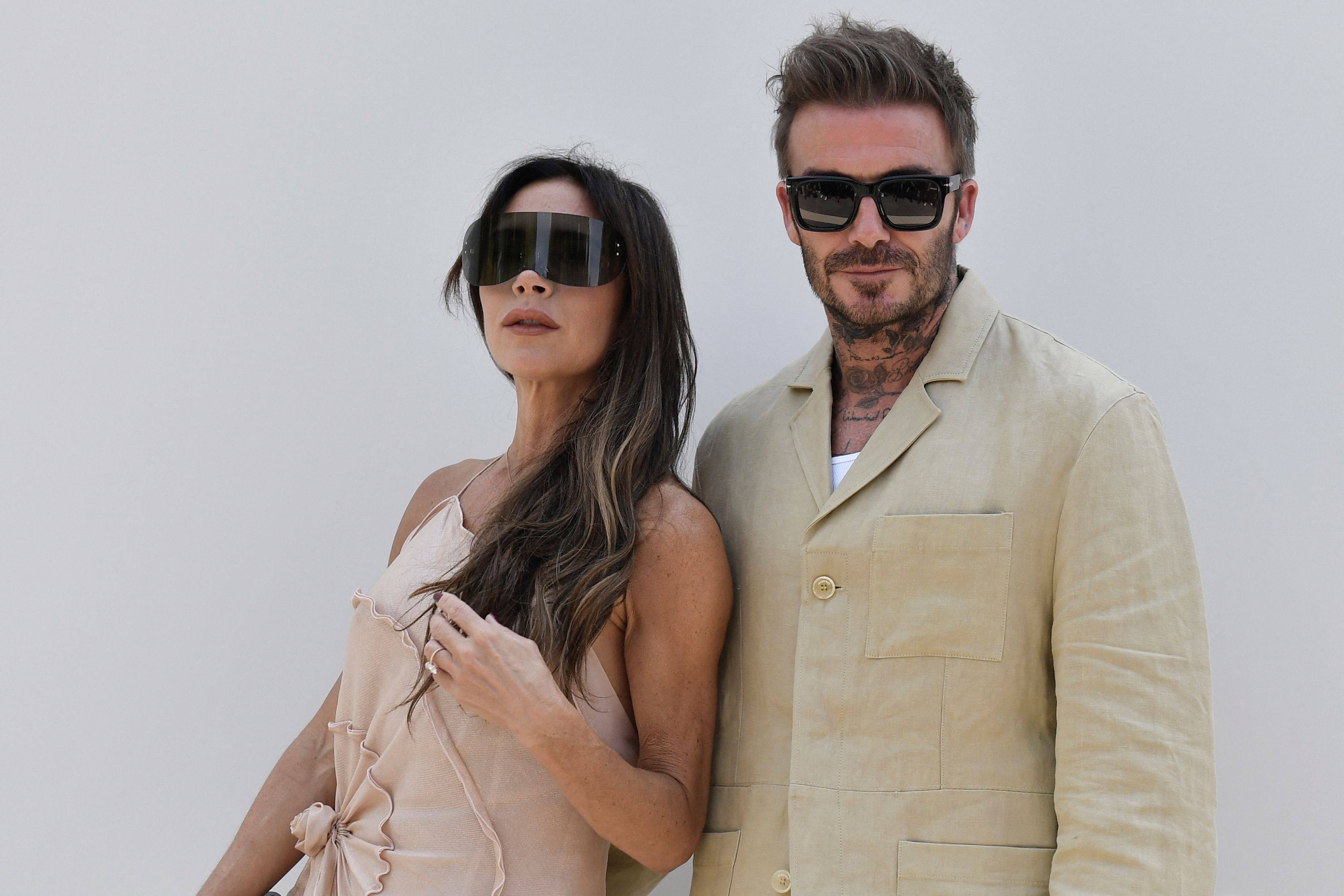 Netflix’s Beckham docuseries just came out, unveiling the ins and outs of the British family’s household, from David’s incredible football career to his relationship with Victoria from Spice Girls. Here the couple are photographed in June. Photo: AFP