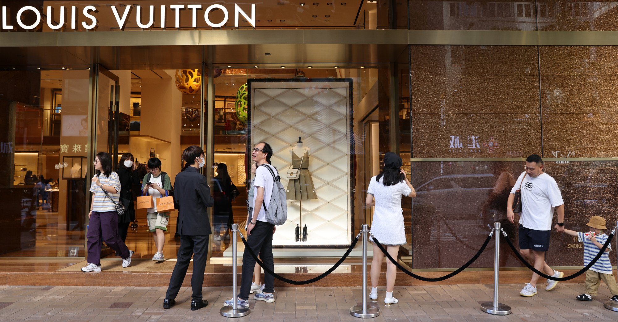 Louis Vuitton store, in Chicago, Illinois on SEPTEMBER News Photo