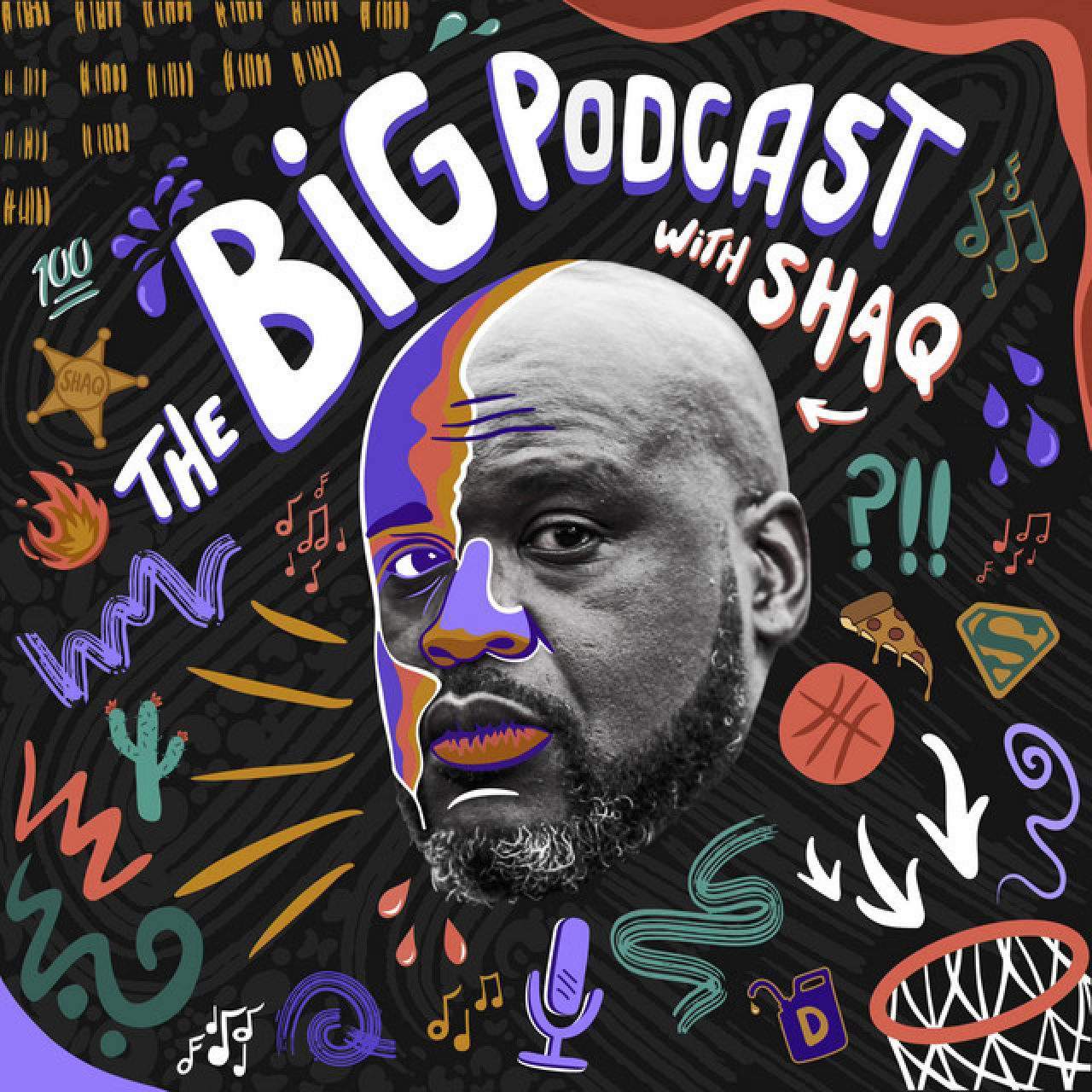 Shaquille O’Neal has a podcast. Photo: The Big Podcast with Shaq/Spotify