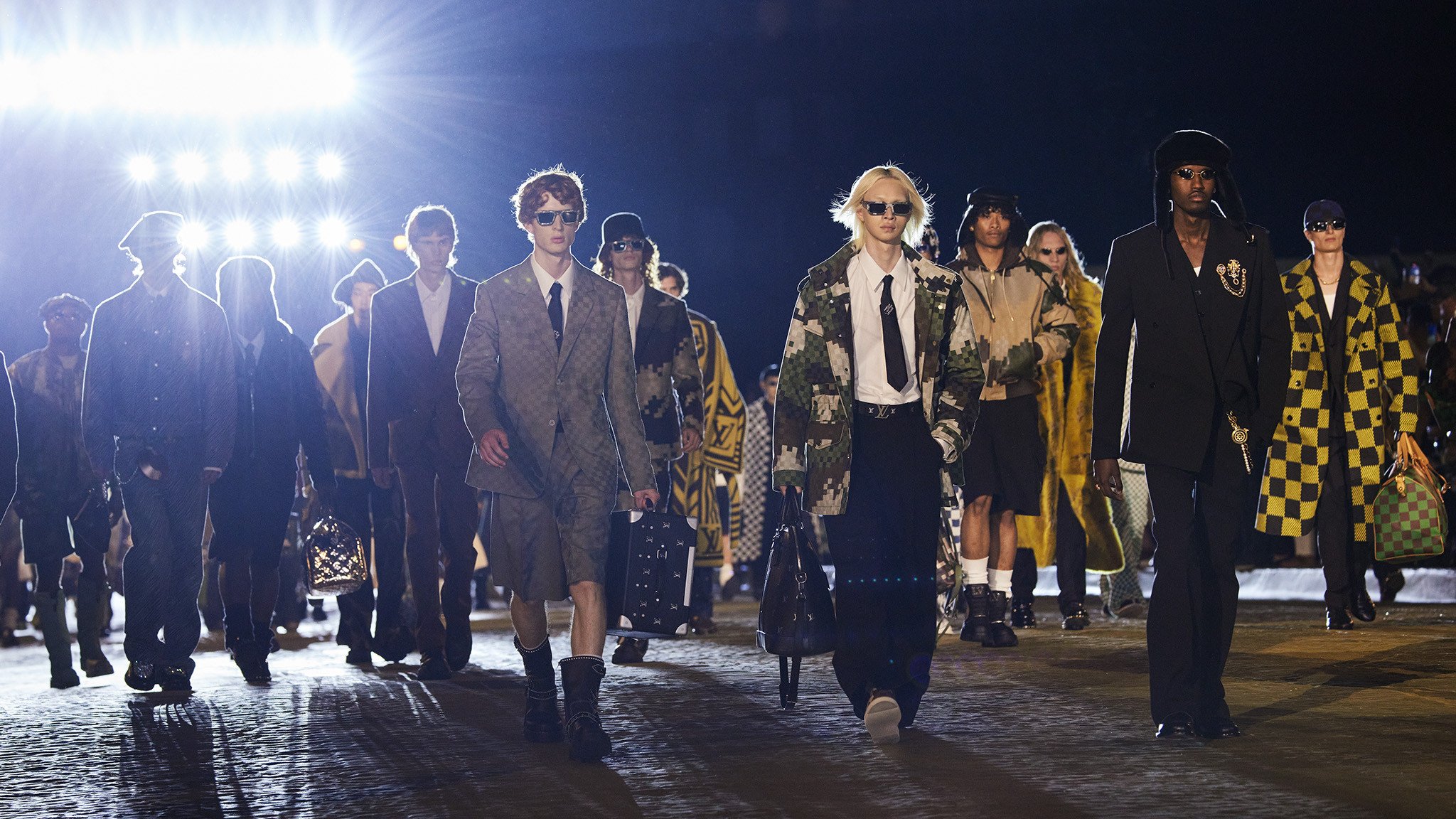 The Louis Vuitton’s spring/summer 2024 menswear show took place in Paris, in June. Photo: Handout