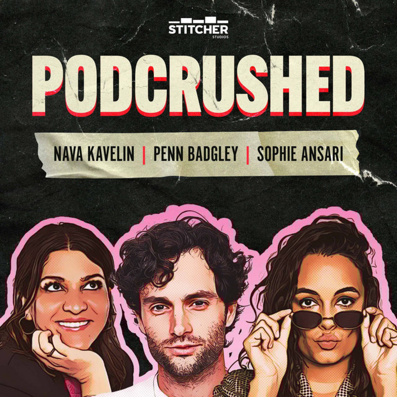 Penn Badgley hosts Podcrushed. Photo: Podcrushed/Spotify