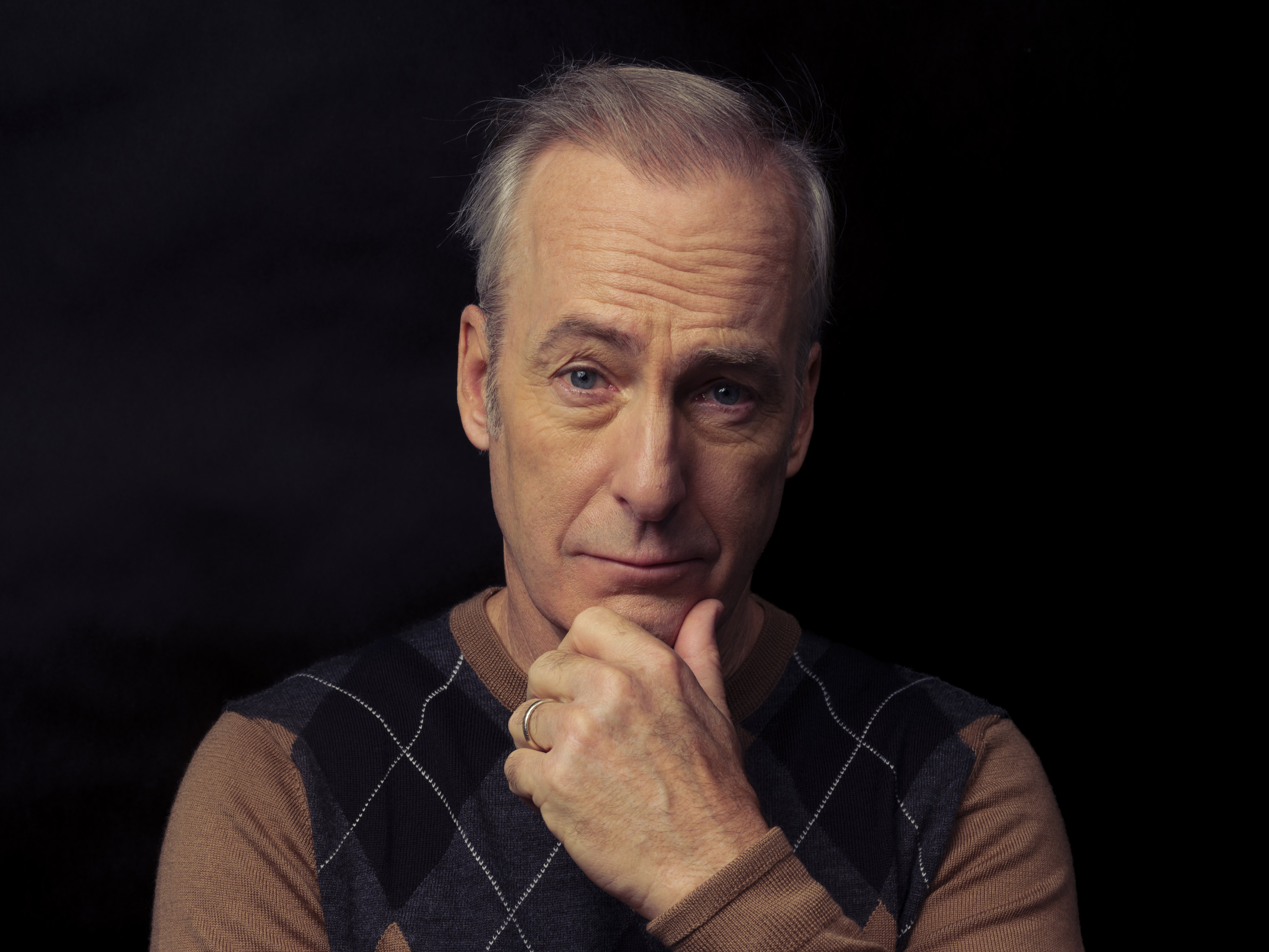 Bob Odenkirk poses for a portrait to promote his book “Zilot & Other Important Rhymes”. Photo: Drew Gurian/Invision/AP
