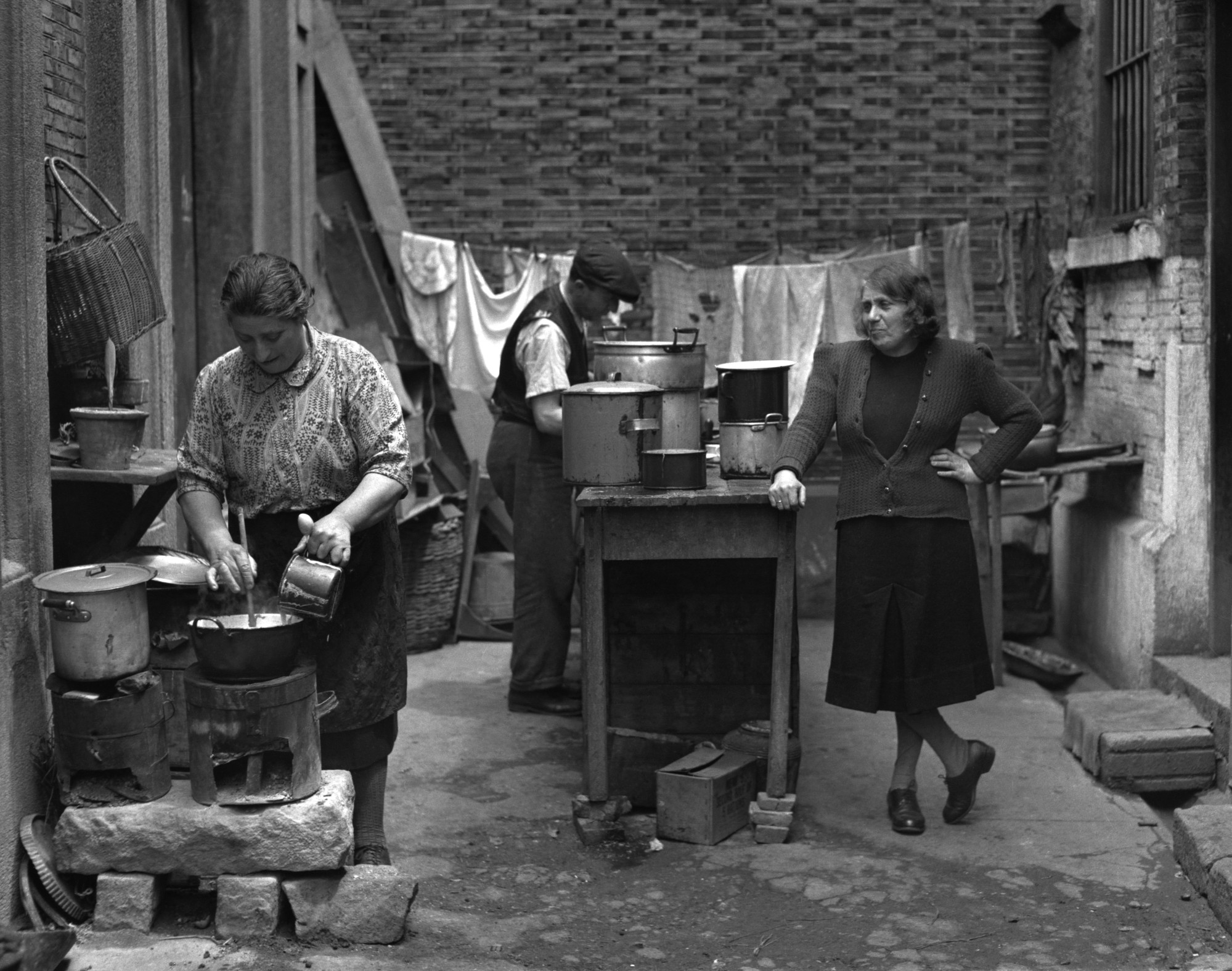 A refugee camp in Shanghai in 1946. Photo: Corbis