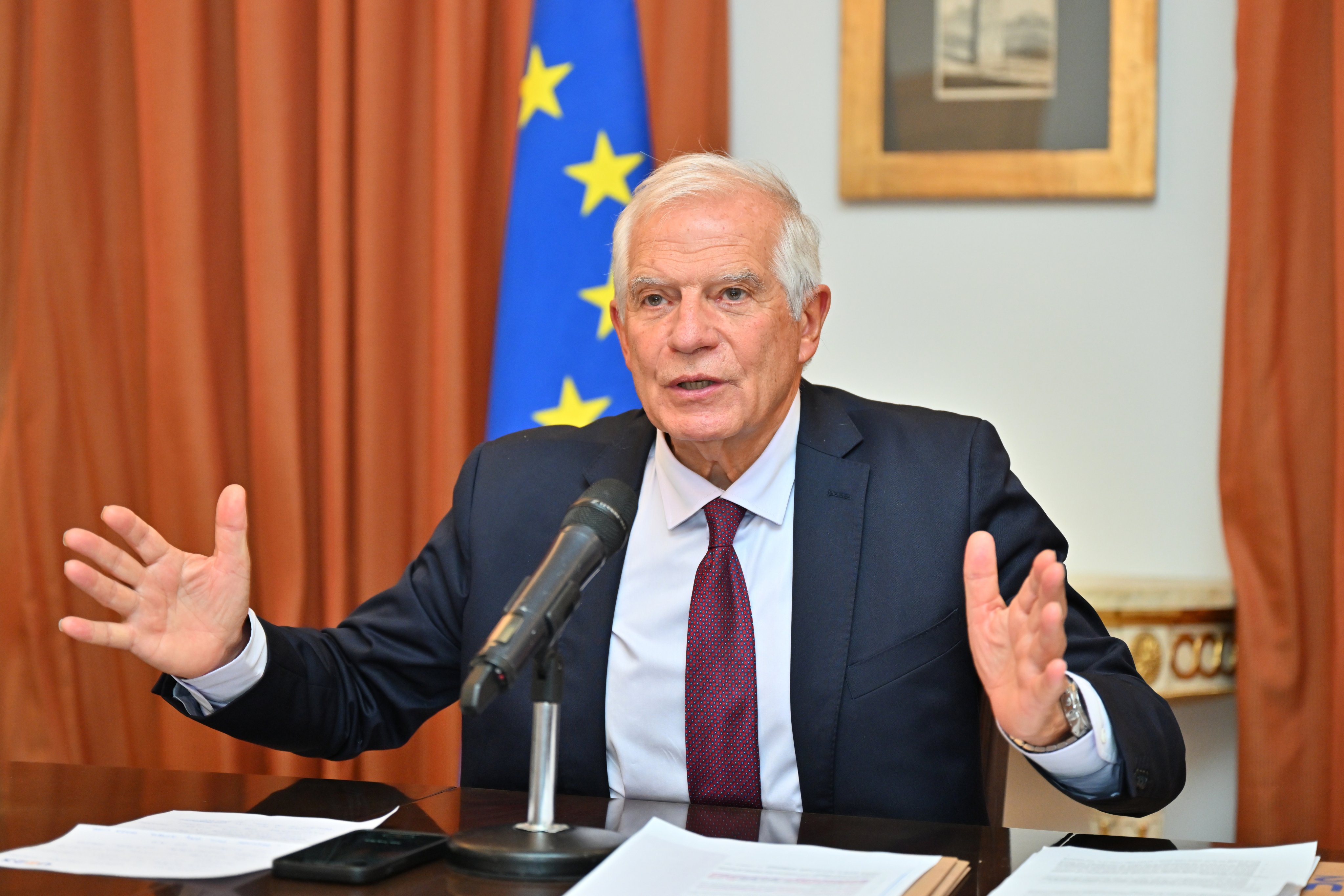 EU foreign policy chief Josep Borrell. Photo:  EPA-EFE