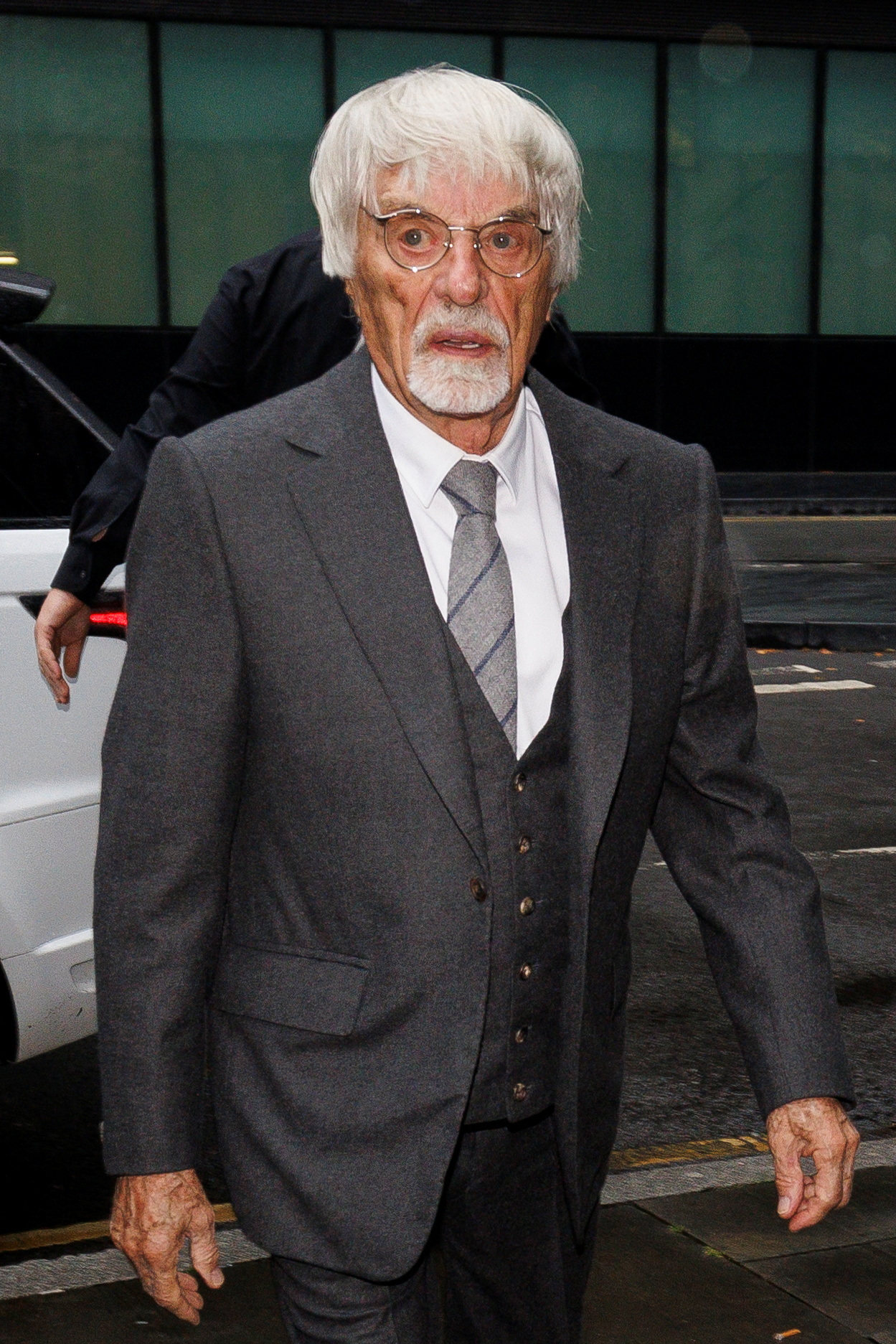 Former Formula One boss Bernie Ecclestone arriving  at court in London, where he admitted tax fraud. Photo: Reuters