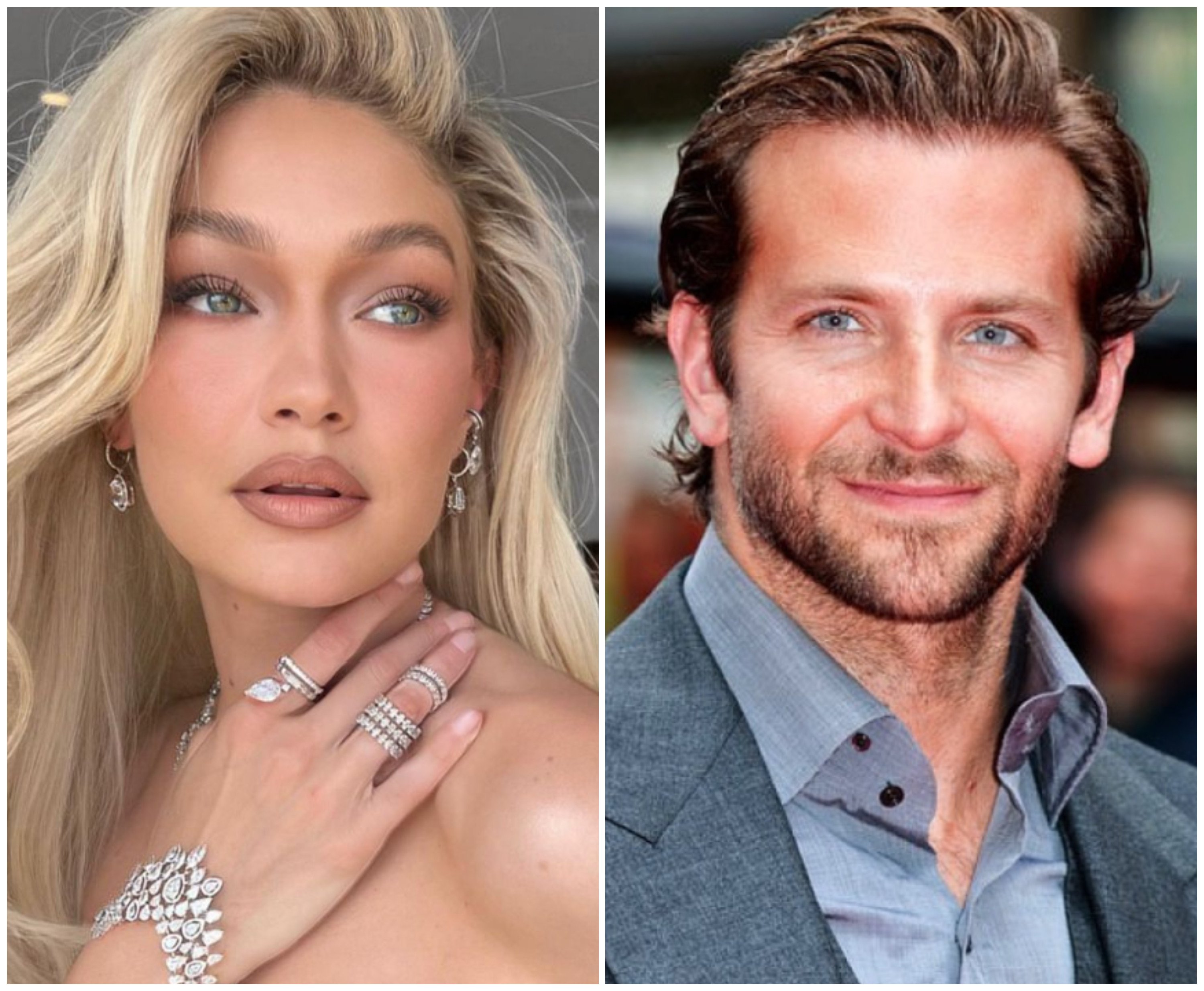 Gigi Hadid and Bradley Cooper have sparked dating rumours recently. Photos: @gigihadid, @bradleycooper_original/Instagram