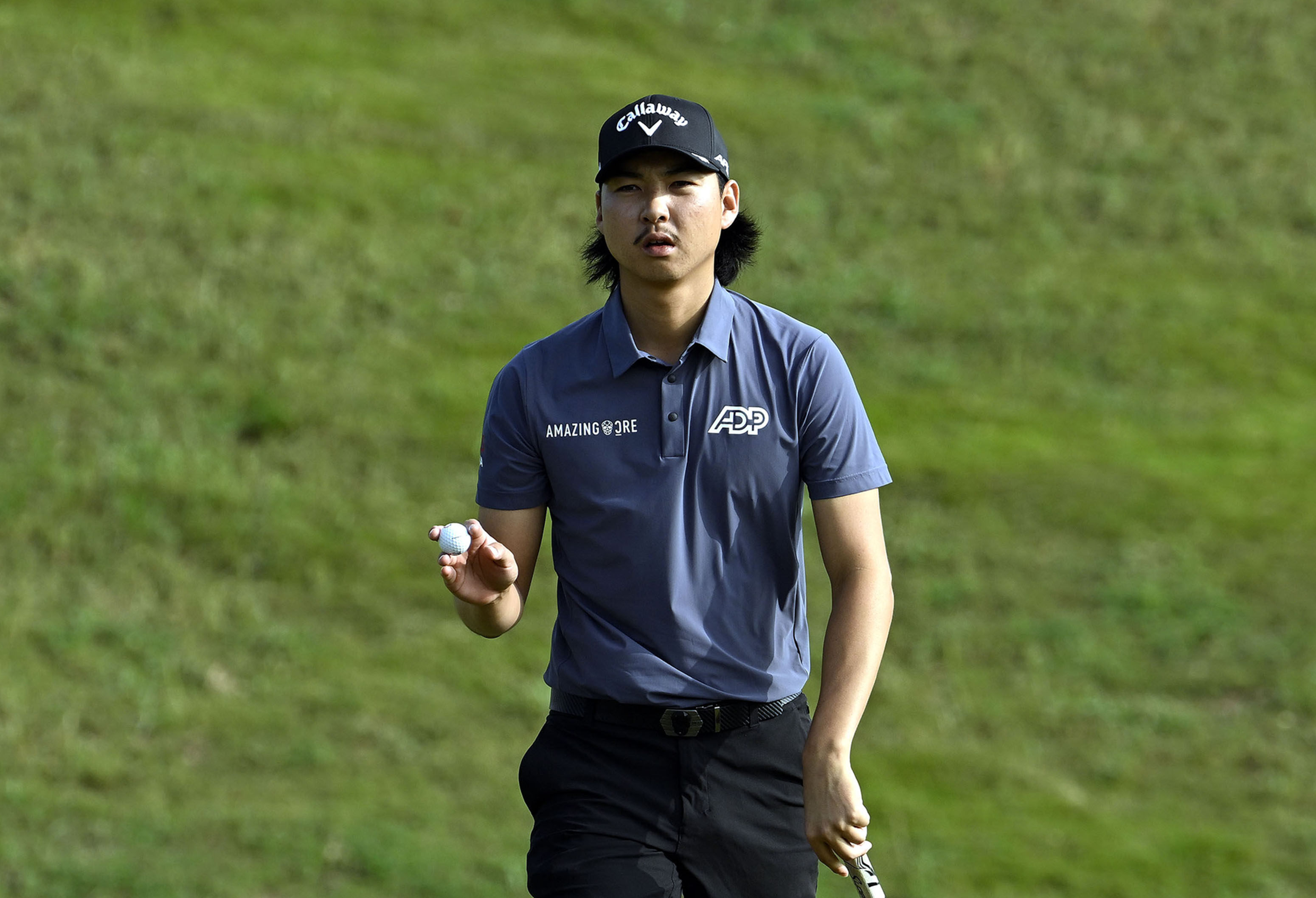 Min-woo Lee carded a nine-under-par 62 in the first round of the SJM Macau Open. Photo: Asian Tour