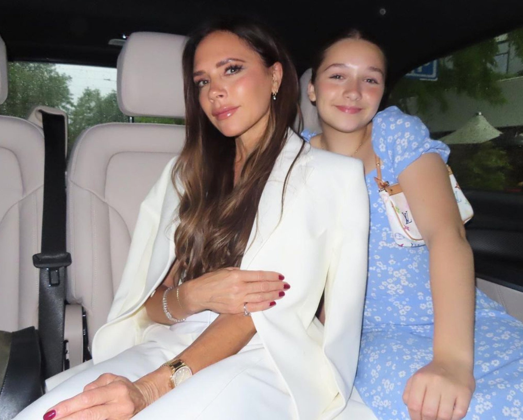 Victoria and Harper Beckham's 10 best fashion moments together: from Prada  and Louis Vuitton bags and Fashion Week dresses, to a 'J'adore Dior' tee,  the mother-daughter duo's looks are always on point