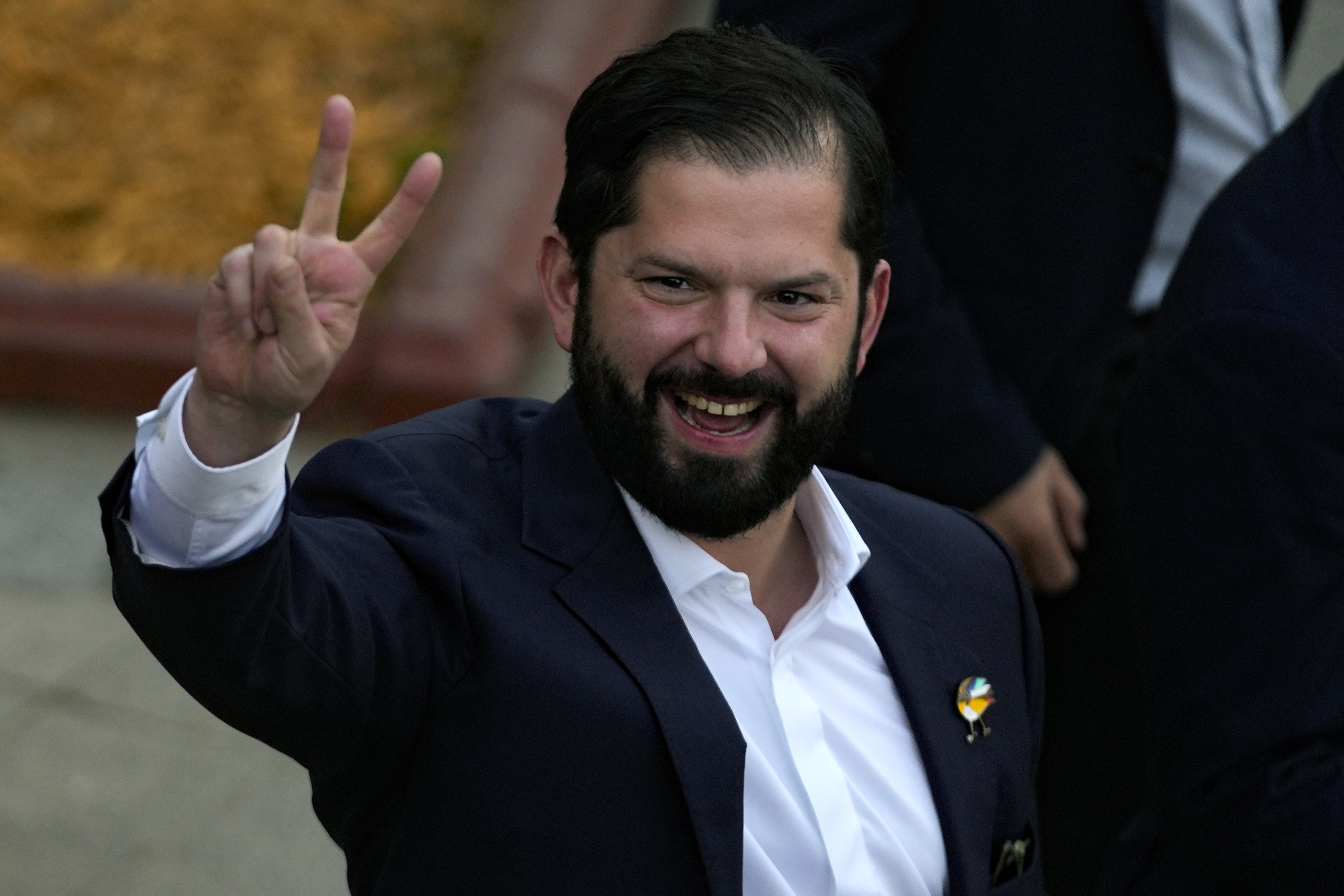 Gabriel Boric was elected Chile’s president in 2021. Photo: AP