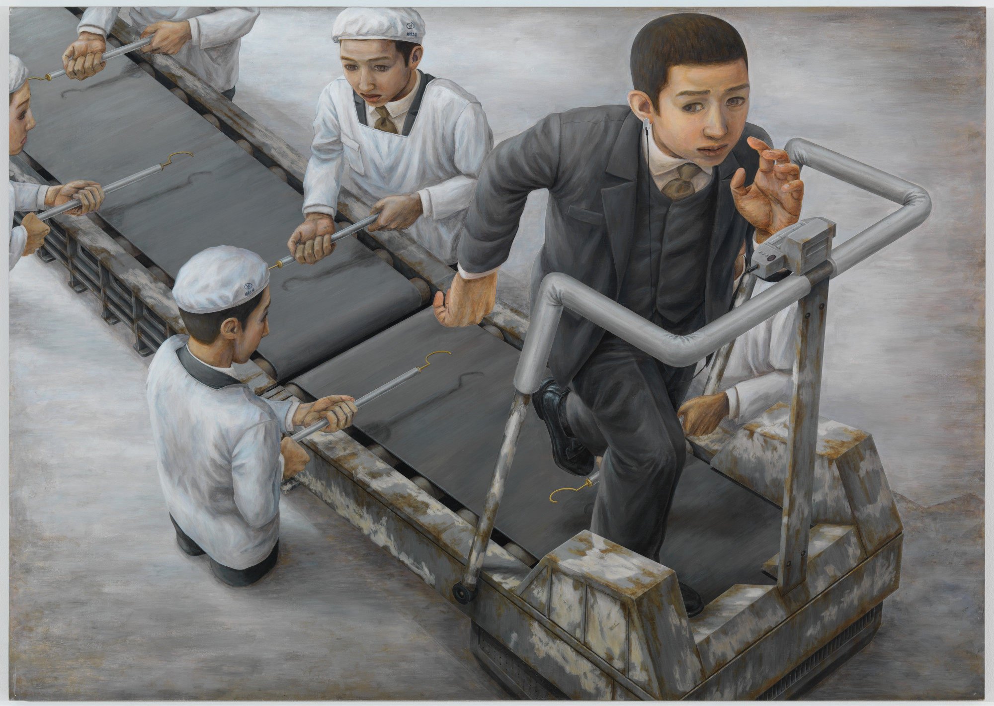 Paintings of Tetsuya Ishida, late Japanese artist who was a