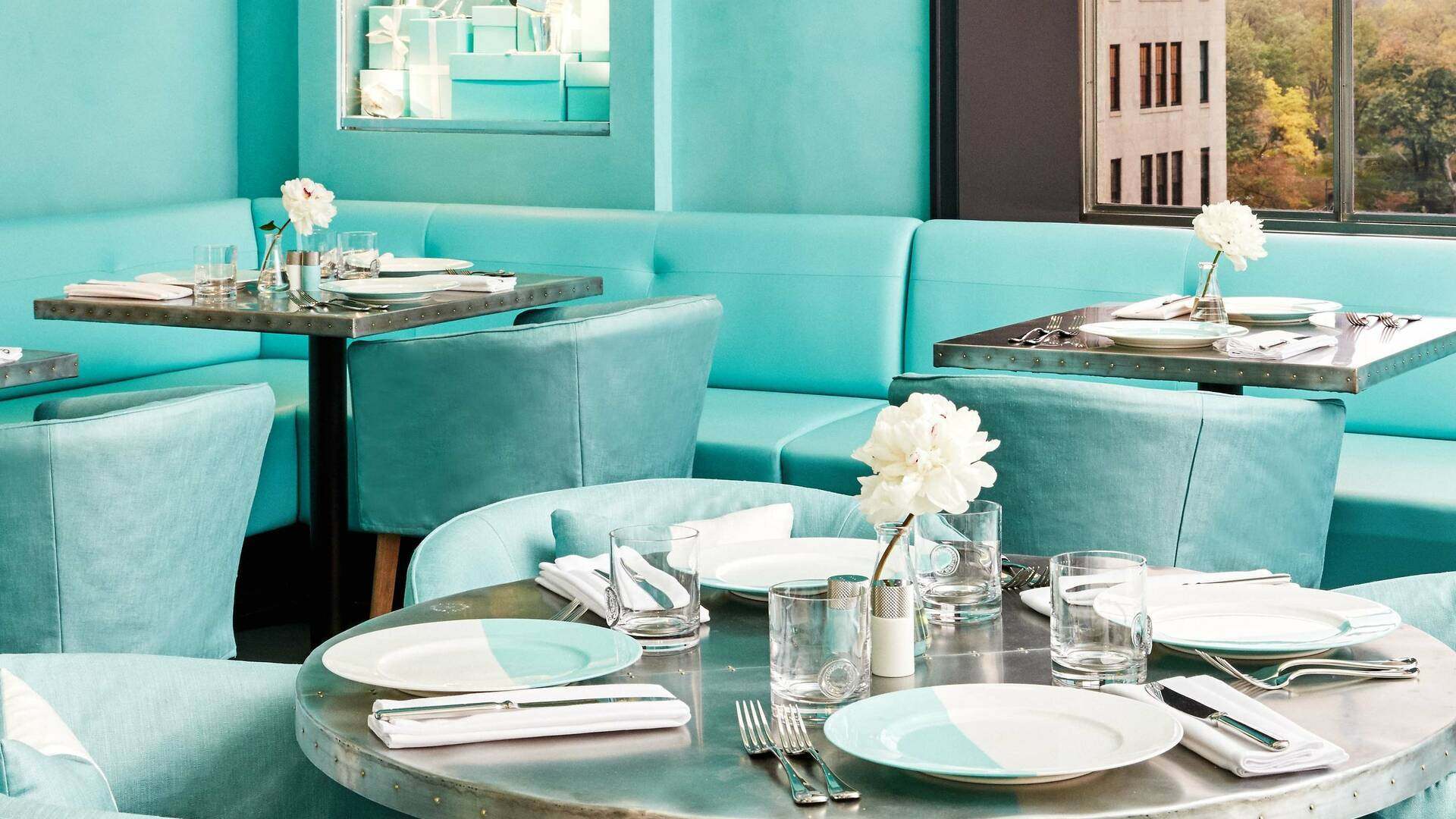 The Tiffany Blue Box Café Photo: Tiffany & Co.