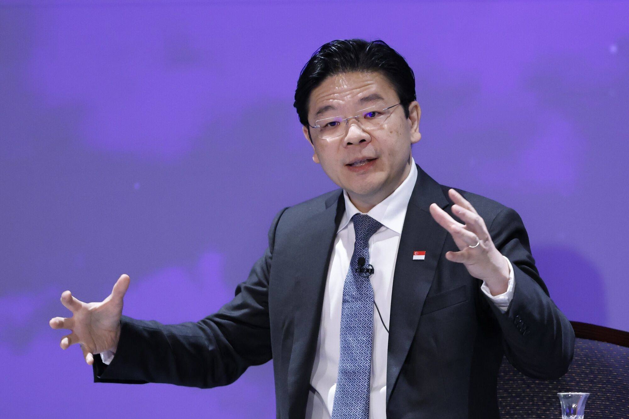 Lawrence Wong, Singapore’s deputy prime minister. Photo: Bloomberg