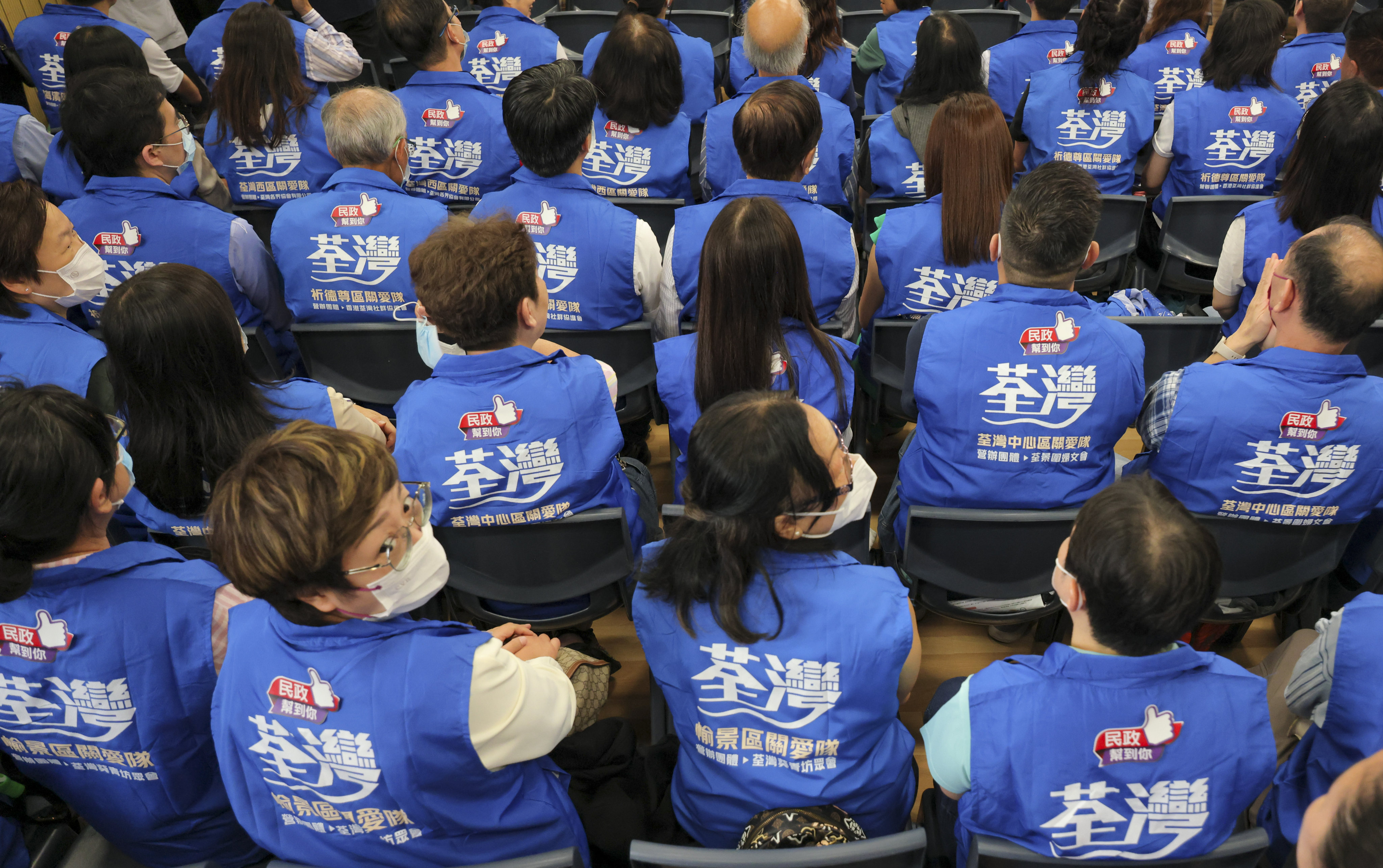 The government has created a network of community care teams spanning the city’s districts to support emergency efforts. Photo: Jelly Tse