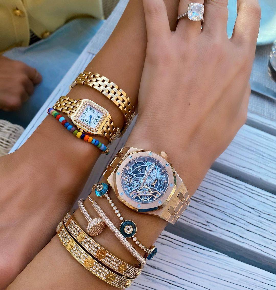 Female watch collectors are breaking down gender barriers. Photo: @watch_fashionista/Instagram