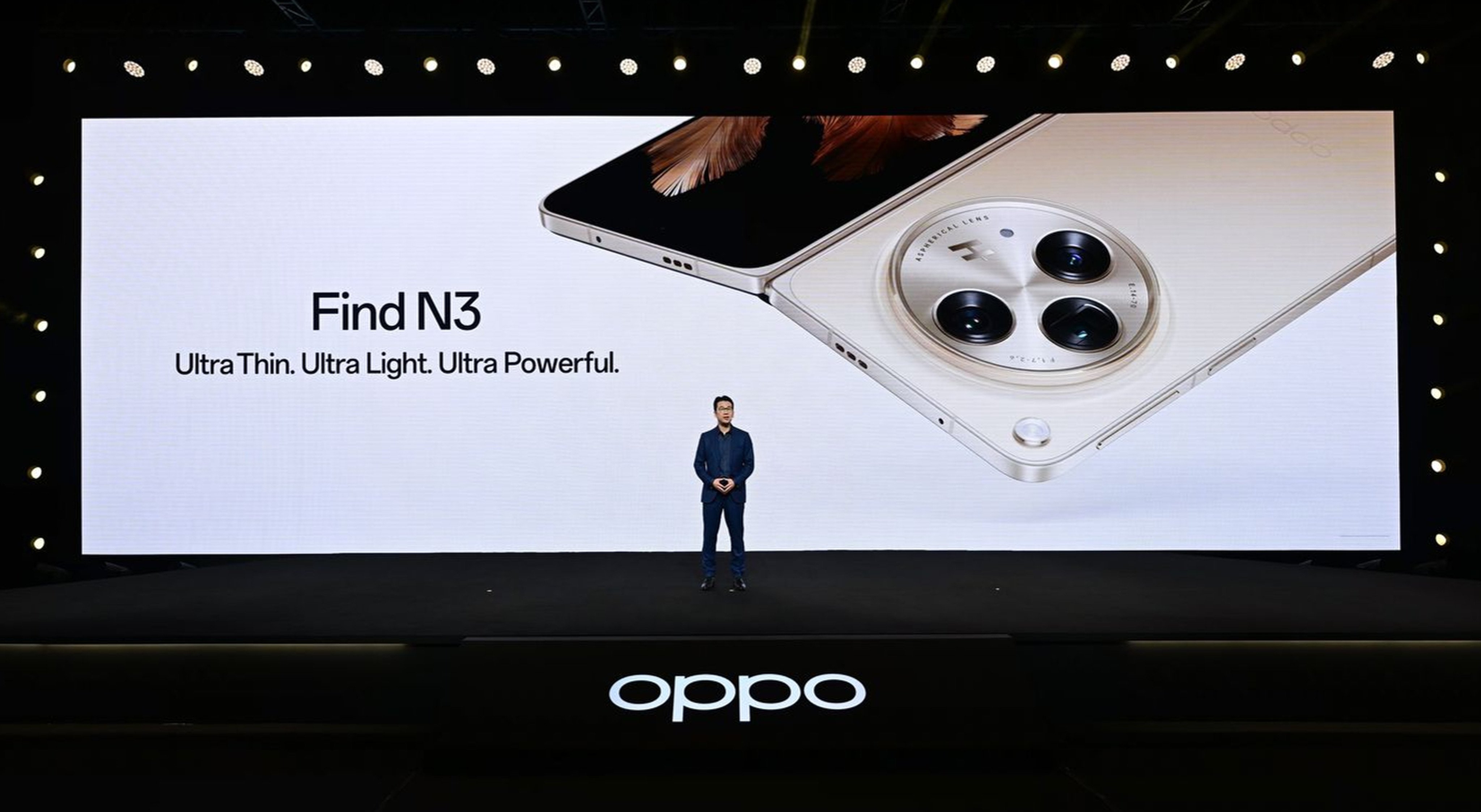 Oppo launches foldable 5G smartphone model Find N3 in global markets. Photo: Handout 