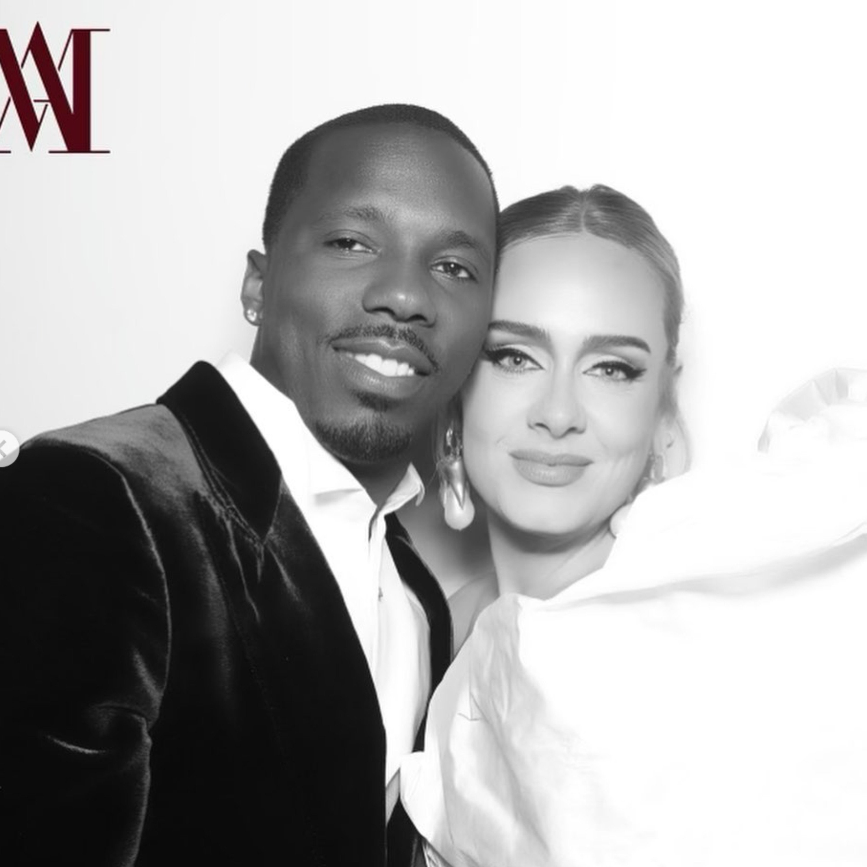 Rich Paul and Adele might’ve gotten married in secret. Photo: @adele/Instagram